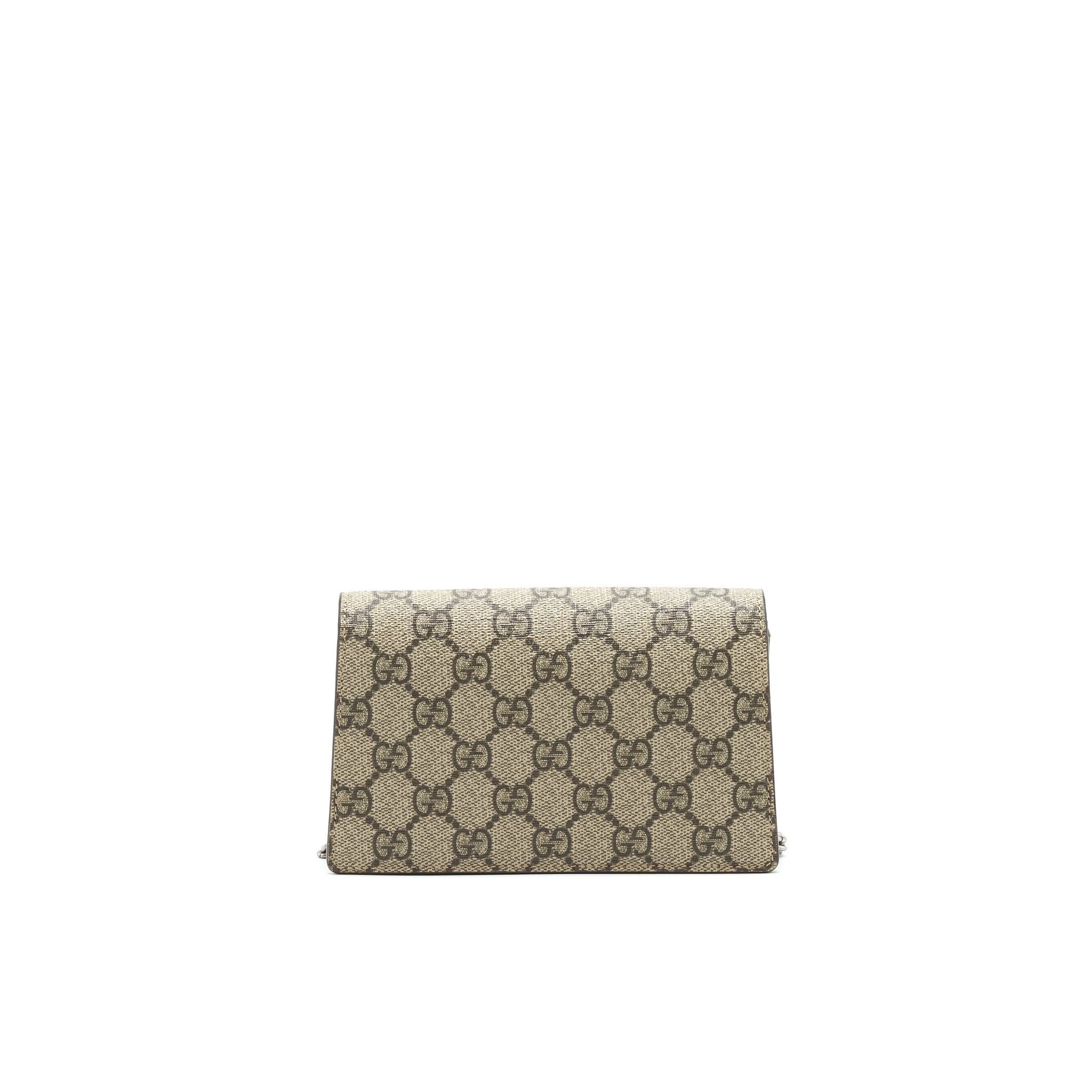 GUCCI DIONYSUS GG SUPREME SUPER MINI CROSSBODY BAG BEIGE