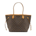 LOUIS VUITTON VINTAGE NEVERFULL MM MONOGRAM CANVAS GHW
