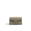 GUCCI DIONYSUS GG SUPREME SUPER MINI CROSSBODY BAG BEIGE