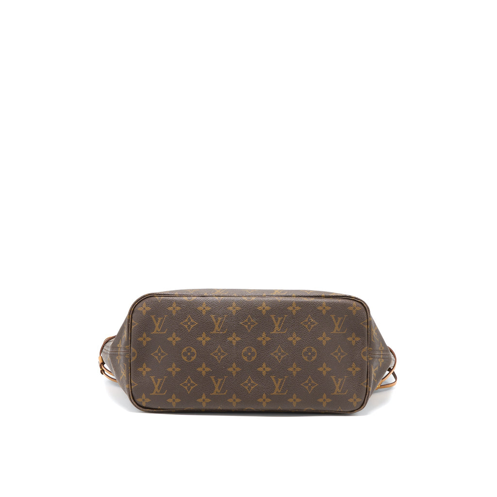 LOUIS VUITTON VINTAGE NEVERFULL MM MONOGRAM CANVAS GHW
