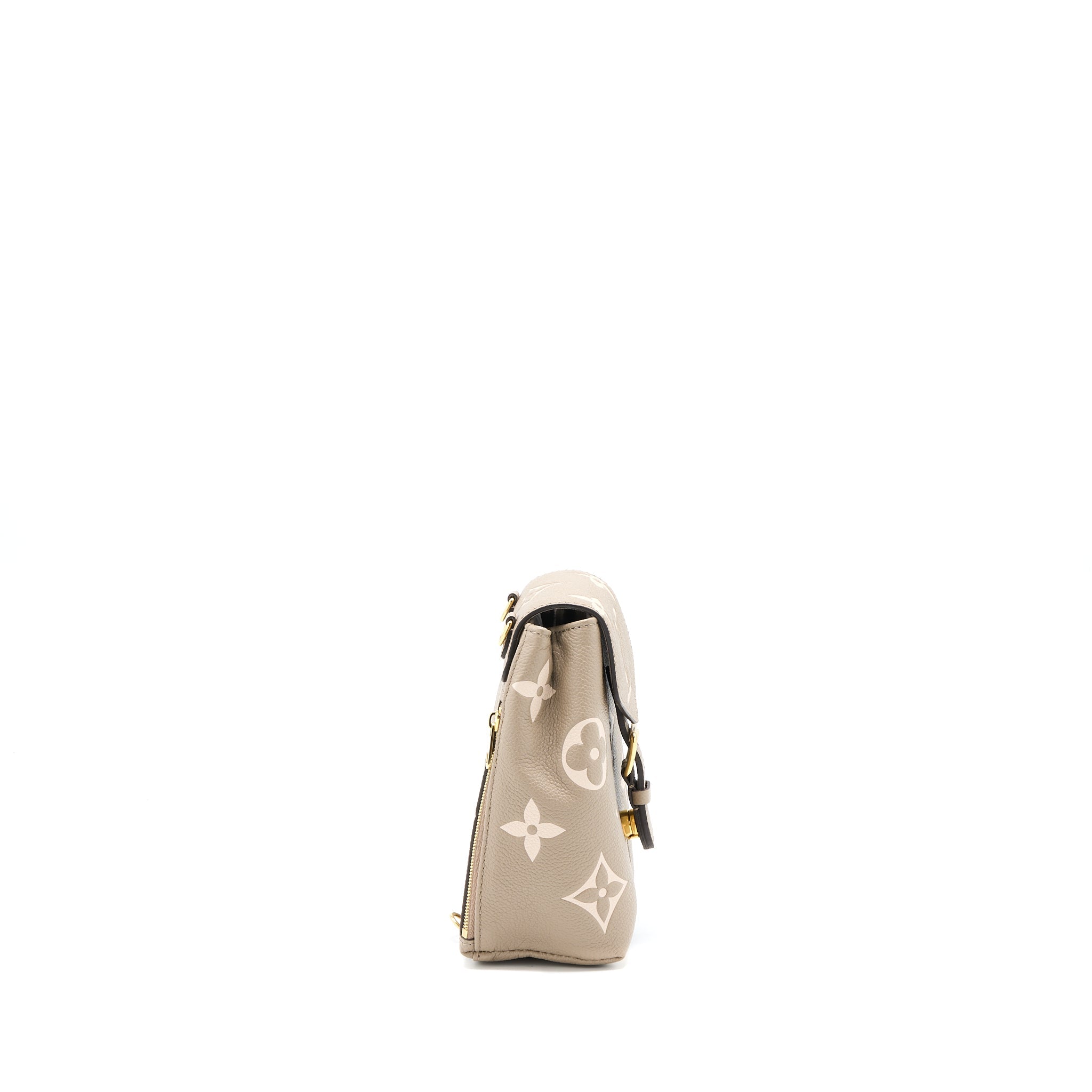 LOUIS VUITTON TINY BACKPACK MONOGRAM EMPREINTE TOURTERELLE BEIGE/ CREAM GHW