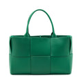 BOTTEGA VENETA ARCO TOTE BAG LAMBSKIN PARAKEET GREEN GHW