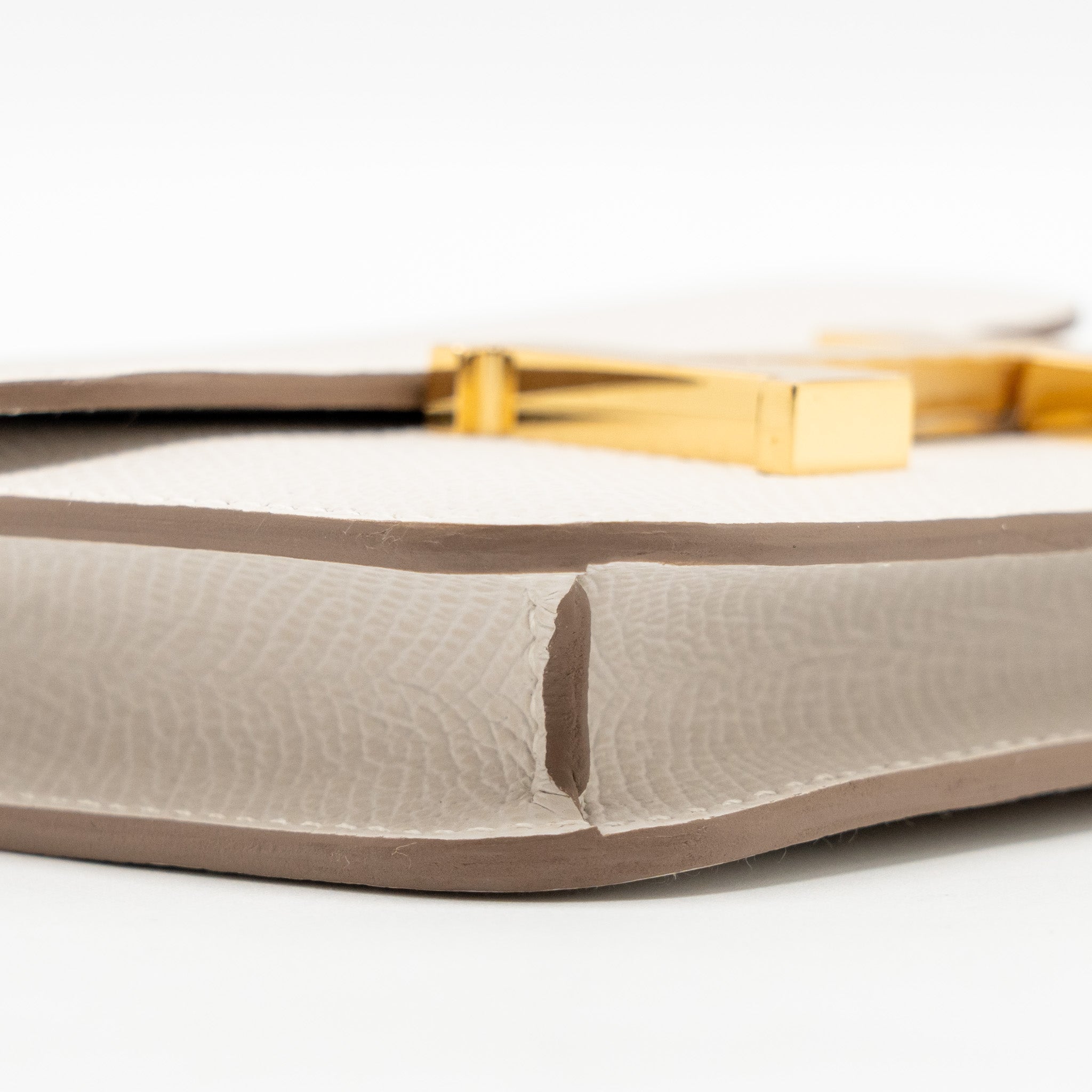 HERMES CONSTANCE SLIM EPSOM GRIS PALE GHW