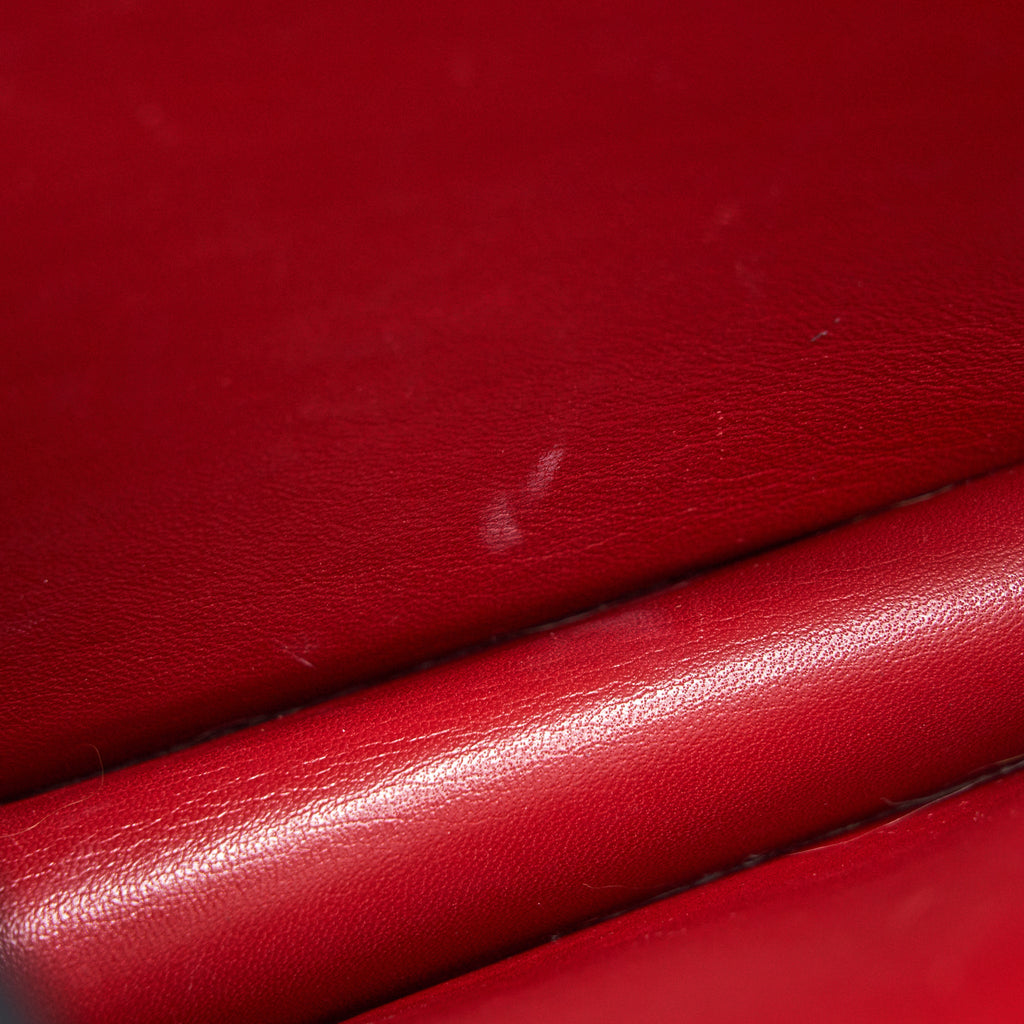CELINE MEDIUM CLASSIC BAG RED WITH GHW