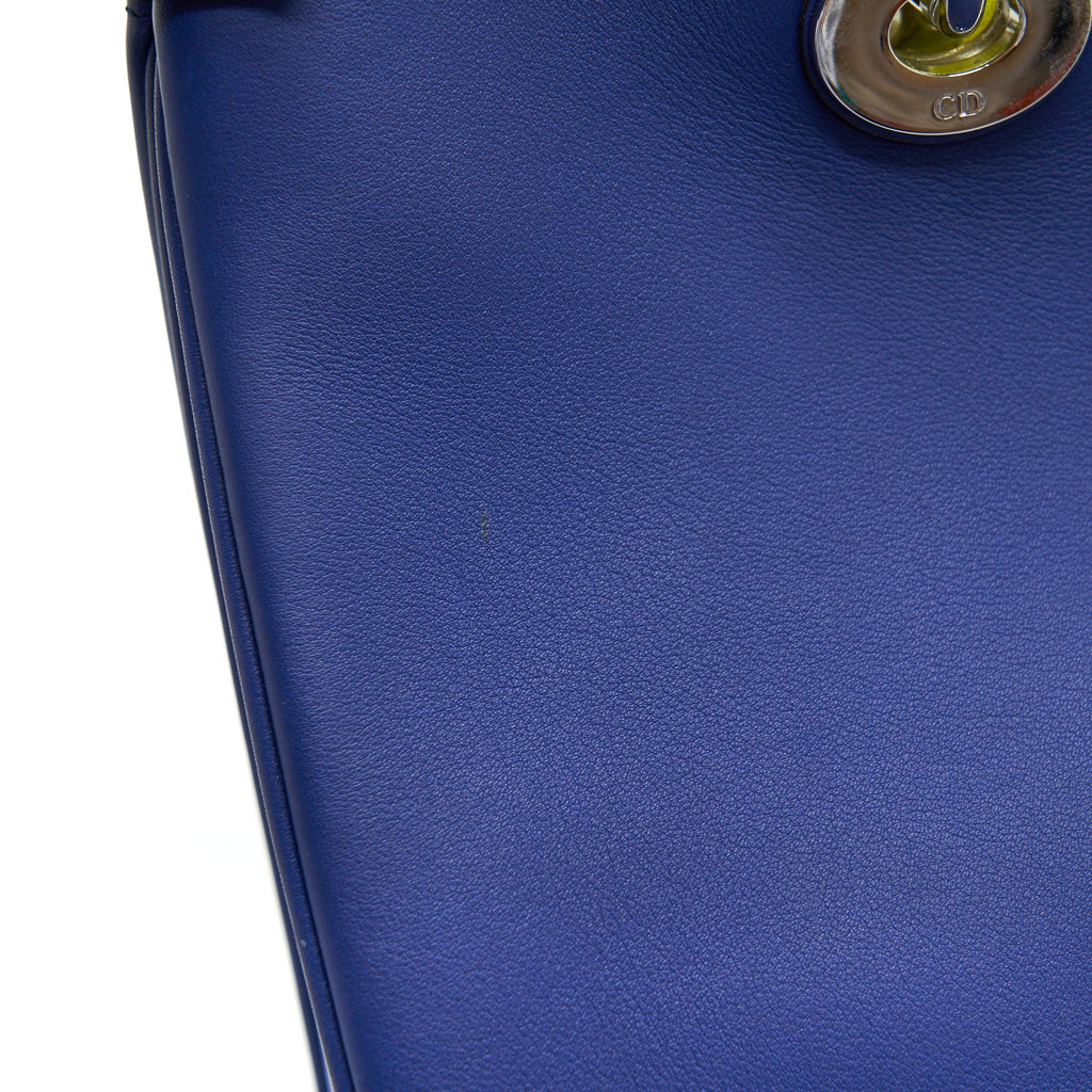 DIOR DIORISSIMO TOTE BAG BLUE/MULTICOLOURED SHW