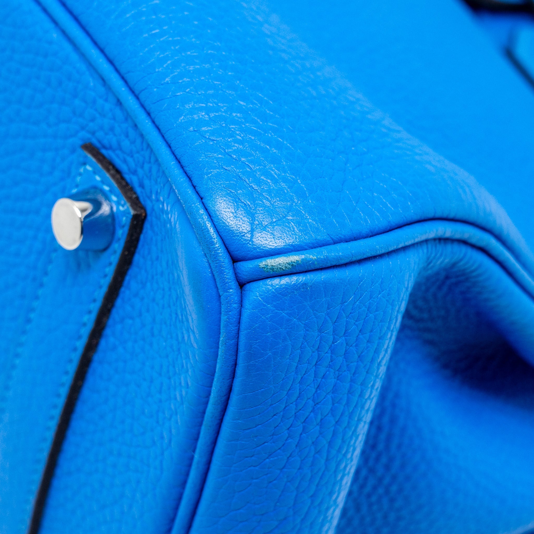HERMES BIRKIN 35 TOGO T7 BLUE HYDRA SHW
