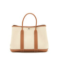 HERMES GARDEN PARTY 30 CANVAS GOLD SHW