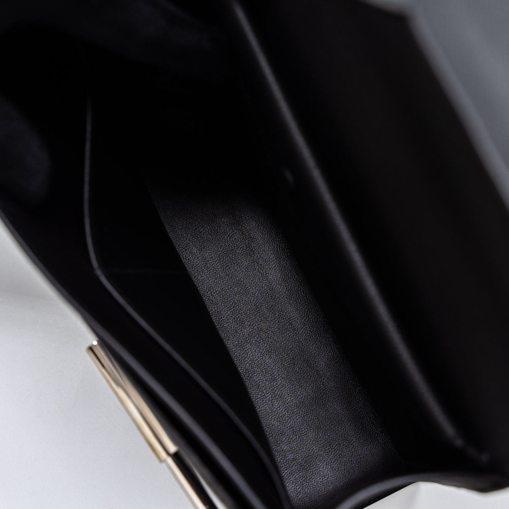 HERMES VERROU 21 BAG EPSOM BLACK SHW