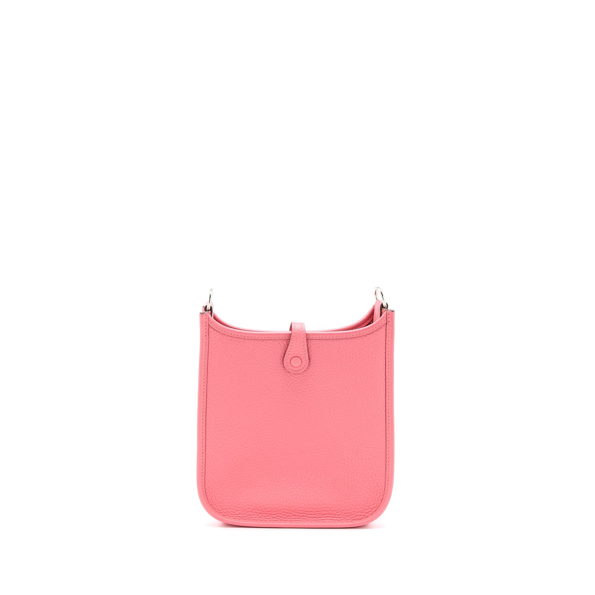 HERMES MINI EVELYNE CLEMENCE ROSE AZALEE SHW
