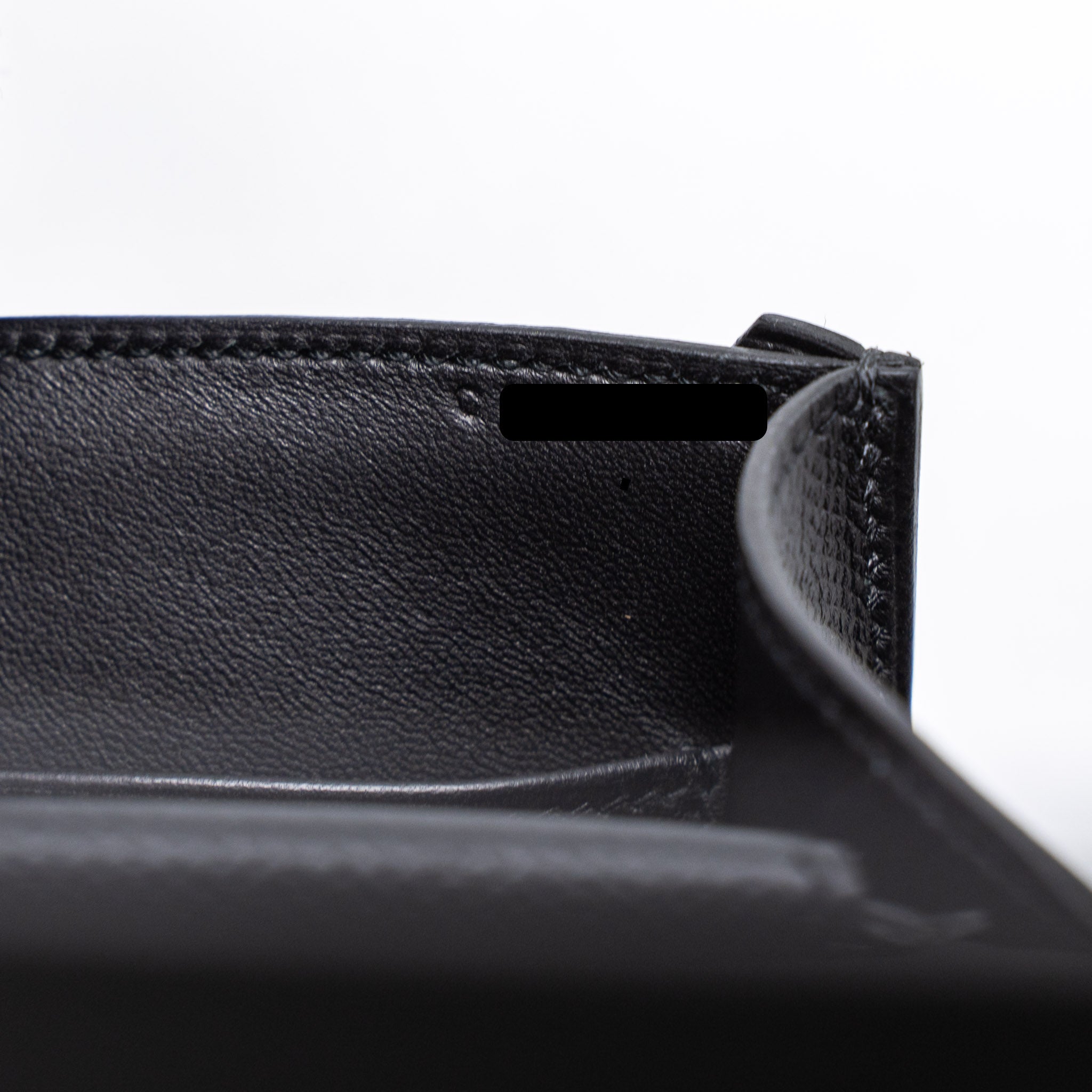HERMES VERROU 21 BAG EPSOM BLACK SHW