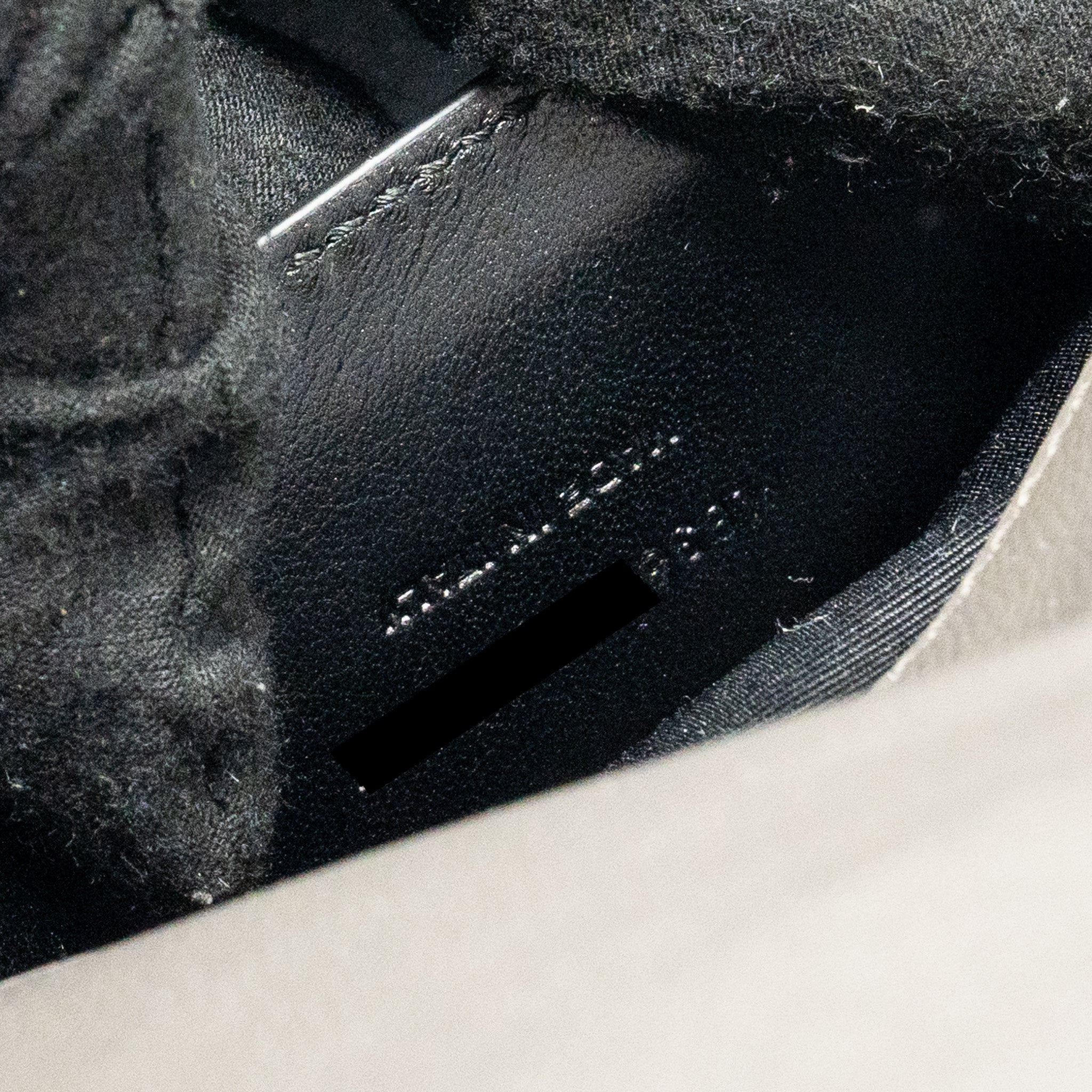 SAINT LAURENT/YSL MEDIUM KATE BAG GRAINED CALFSKIN GREY SHW