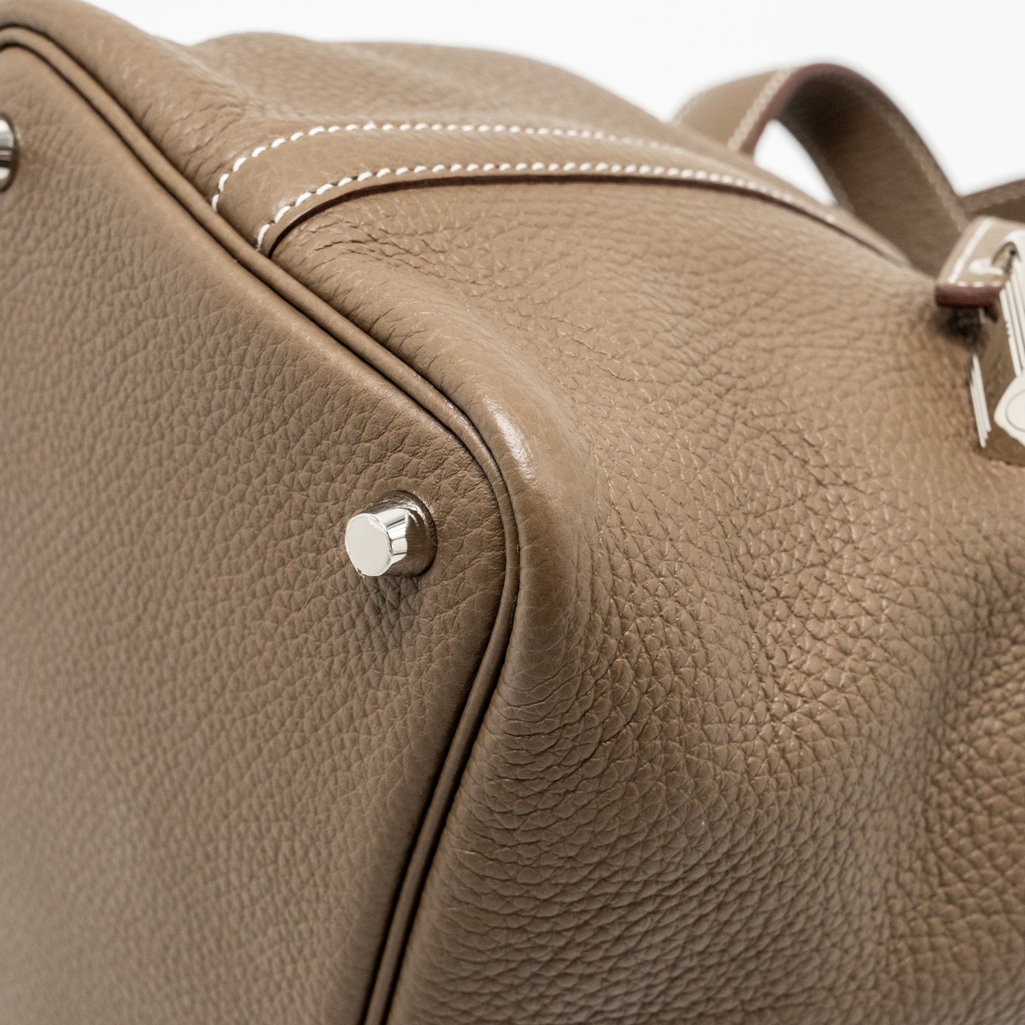 HERMES PICOTIN 18 LOCK BAG CLEMENCE ETOUPE SHW