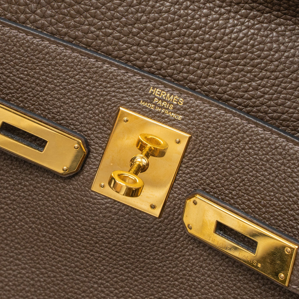 HERMES KELLY 28 TOGO C4 ECORCE GHW
