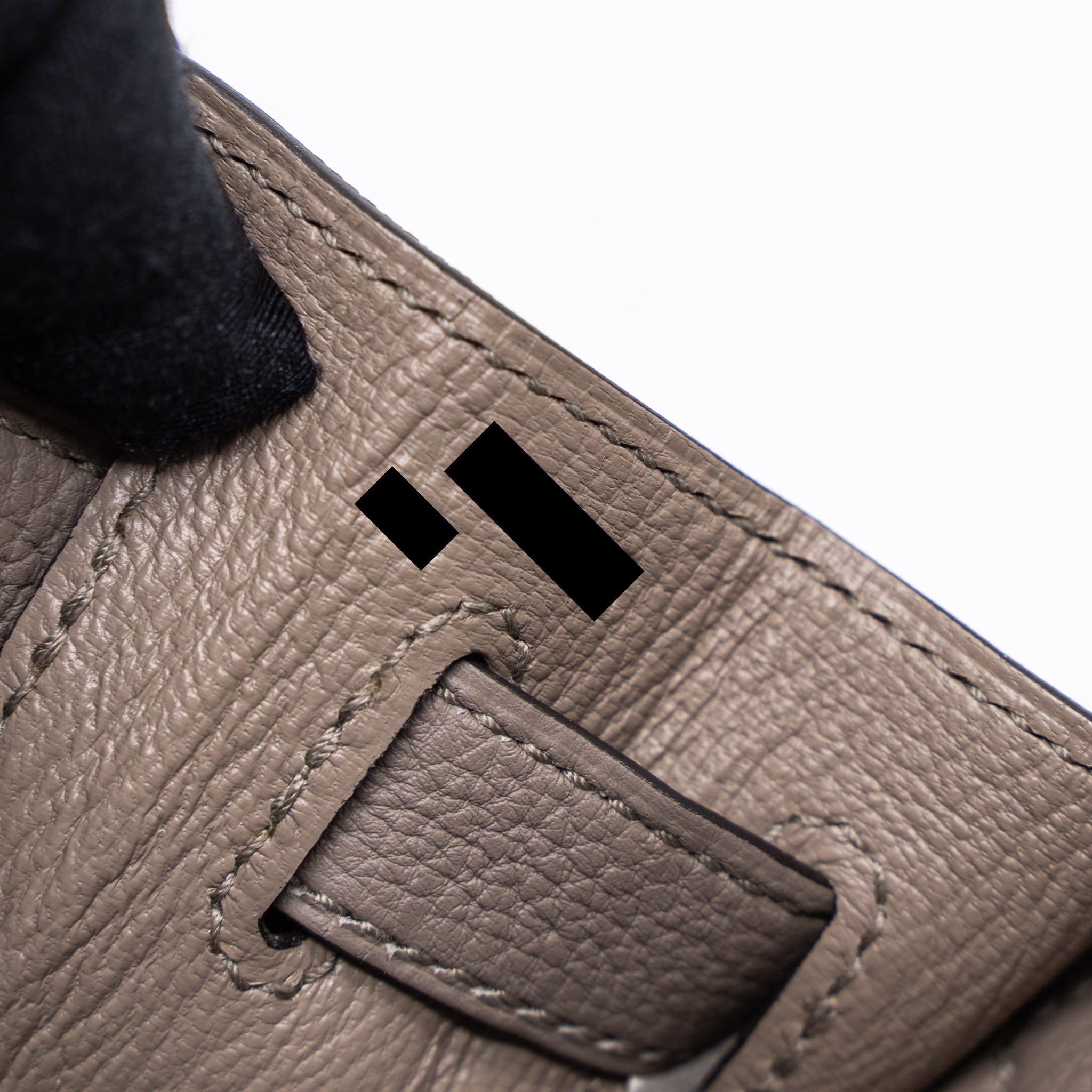HERMES KELLY 28 TOGO M8 GRIS ASPHALTE GHW