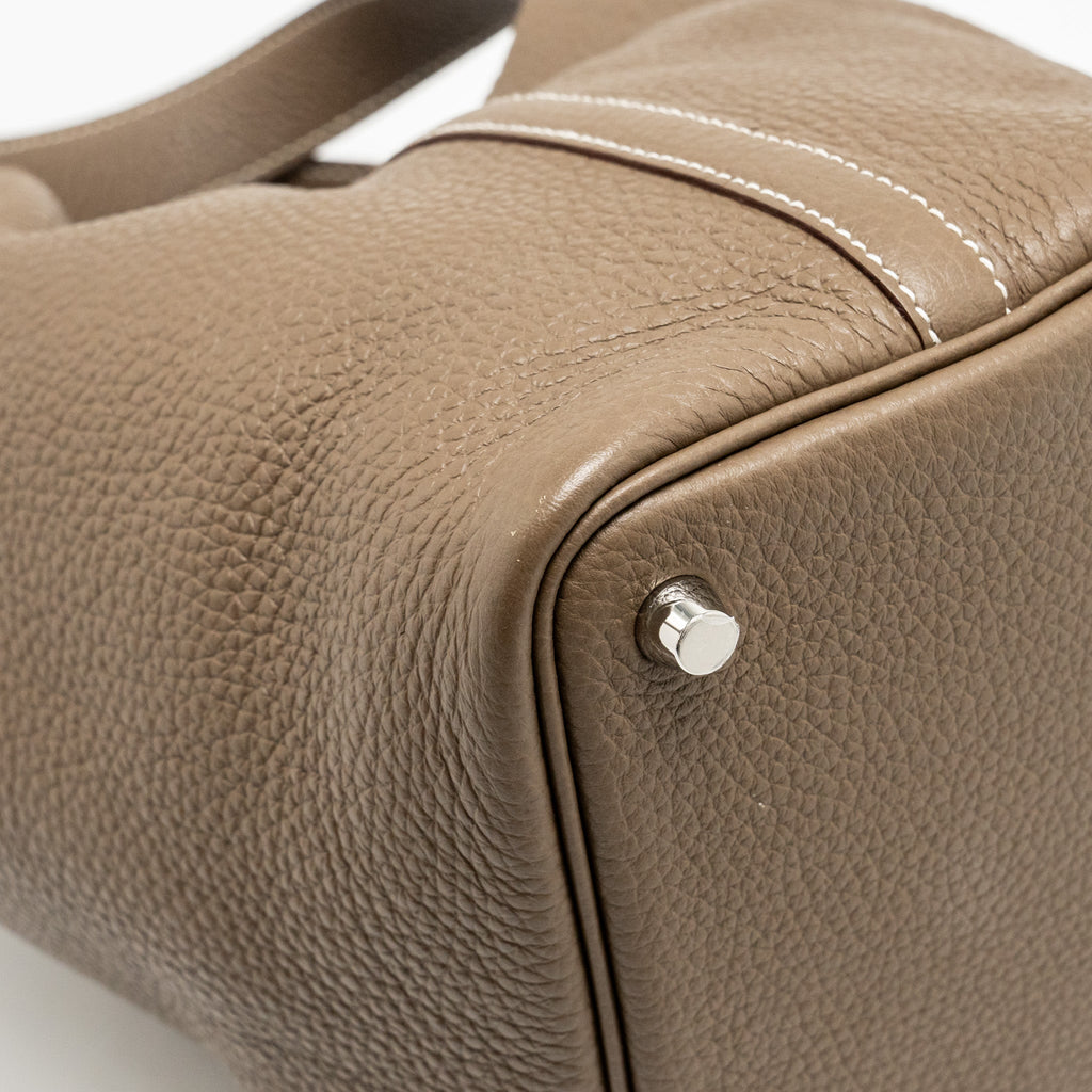 HERMES PICOTIN 18 LOCK BAG CLEMENCE ETOUPE SHW