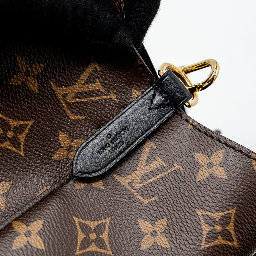 LOUIS VUITTON NEONOE MONOGRAM CANVAS BLACK GHW (NEW VERSION)