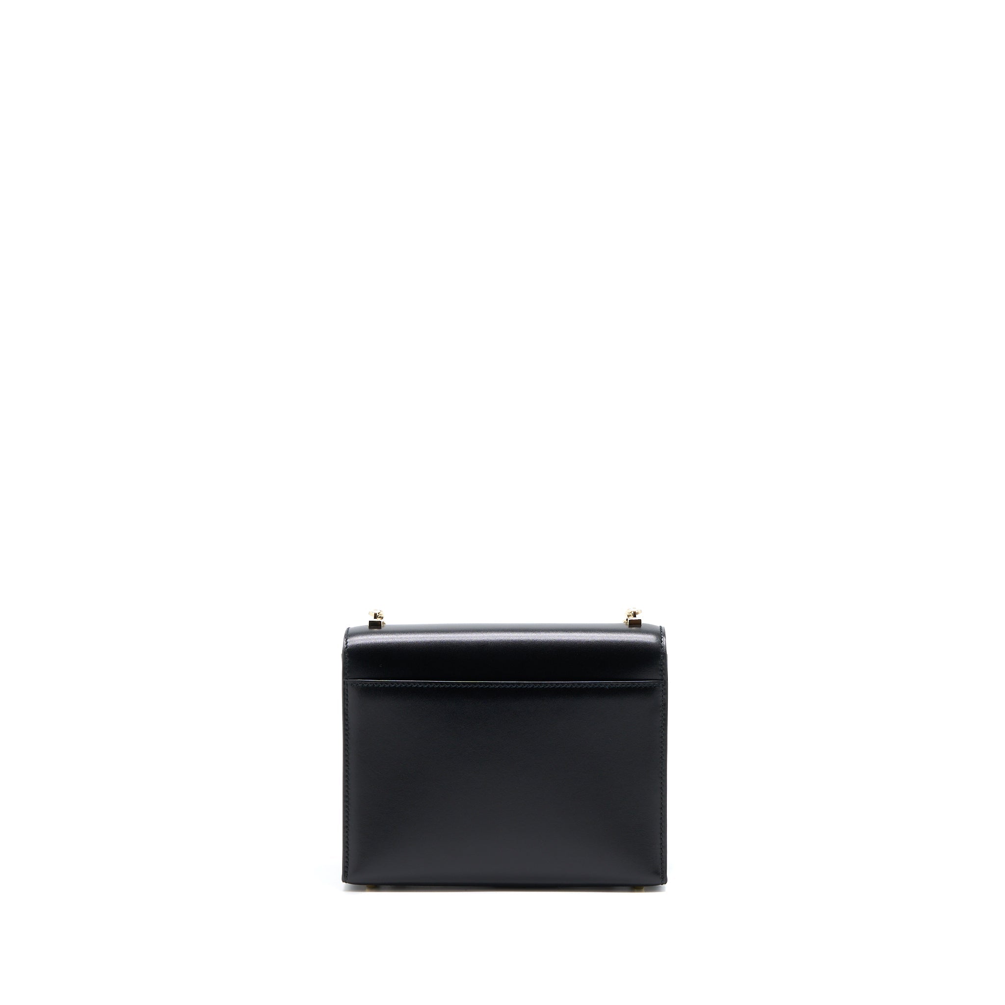 HERMES MINI VERROU BAG BOX BLACK GHW