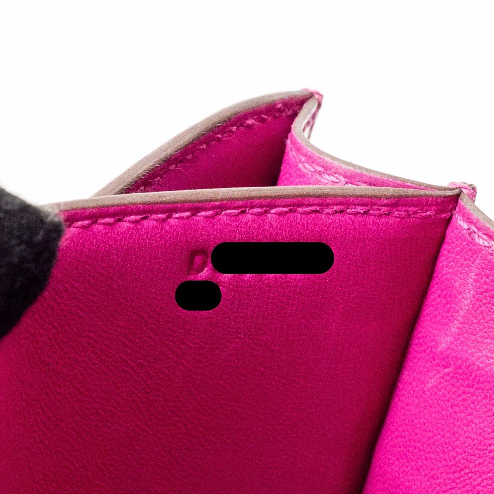 HERMES MINI CONSTANCE SHINY ALLIGATOR MISSIPPIENS J5 ROSE SHEHERARADEZ GHW