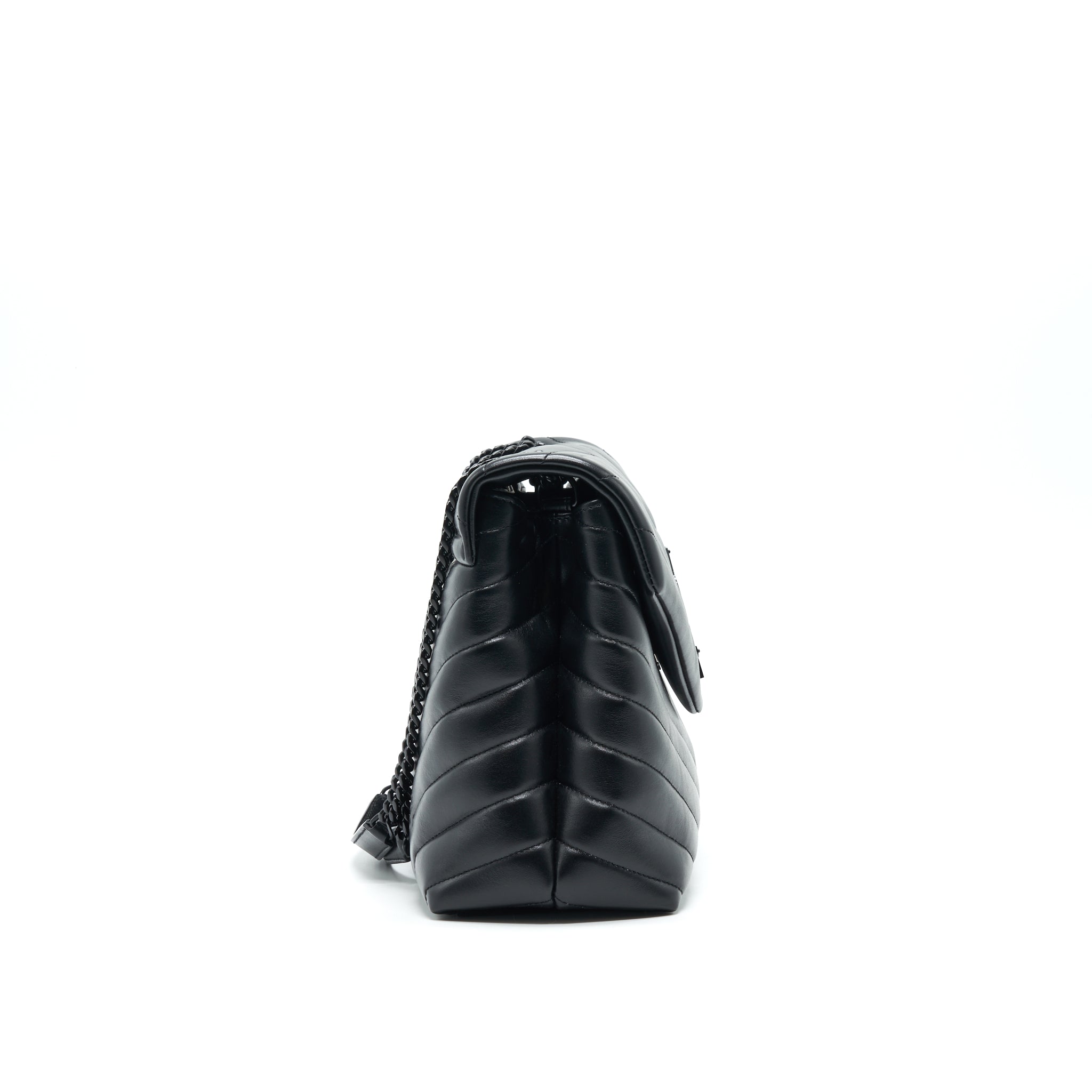 SAINT LAURENT / YSL MEDIUM LOU LOU BAG SO BLACK