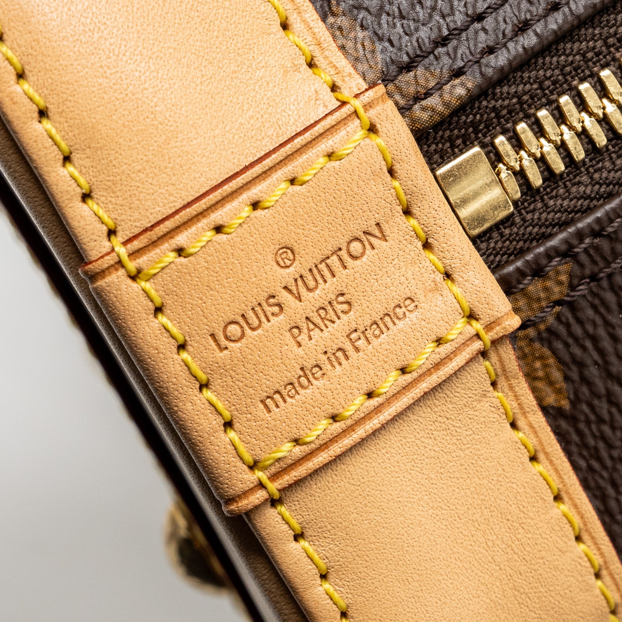 LOUIS VUITTON ALMA BB MONOGRAM CANVAS GHW