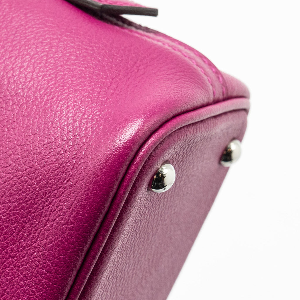 HERMES MINI BOLIDE EVERCOLOR ROSE POURPRE SHW