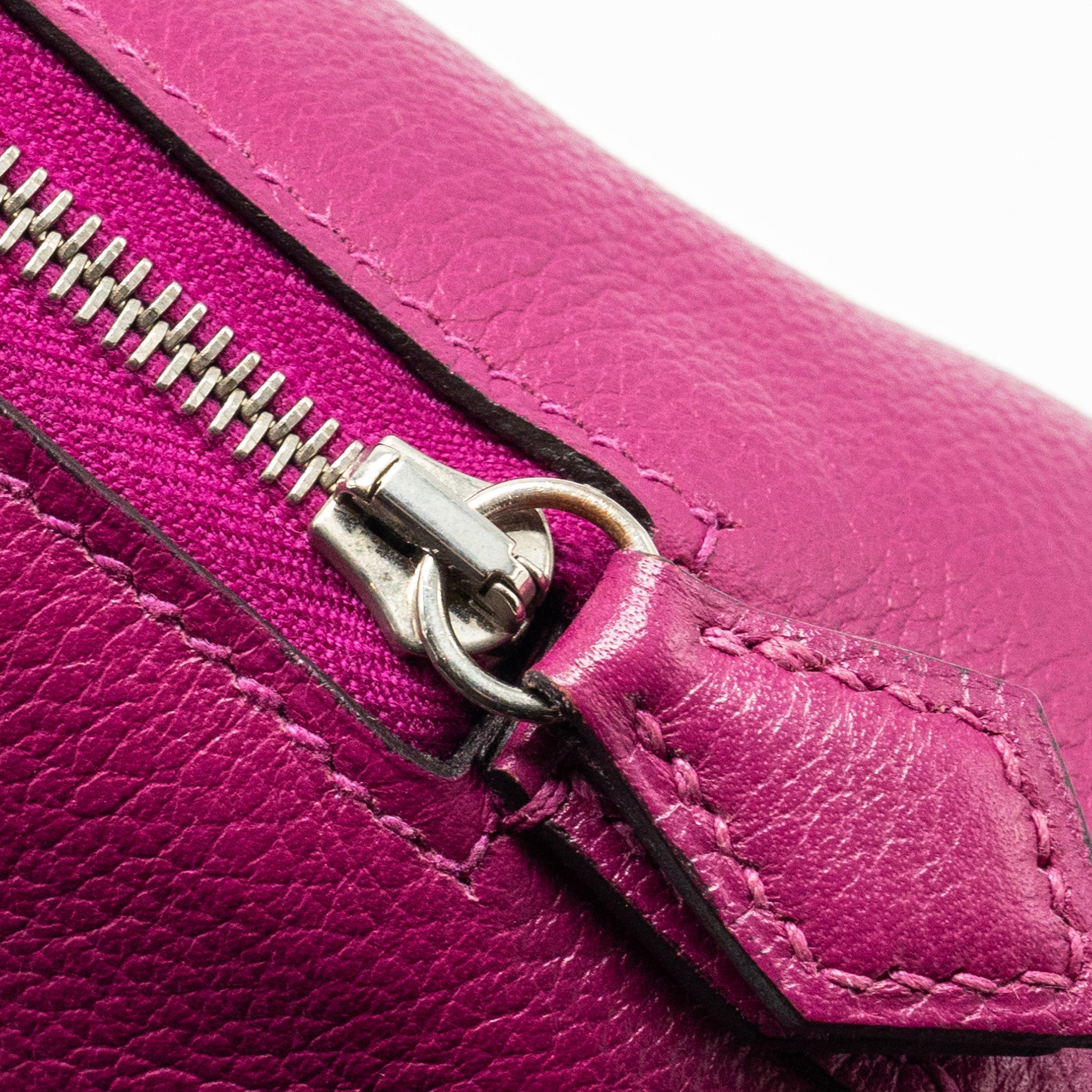 HERMES MINI BOLIDE EVERCOLOR ROSE POURPRE SHW