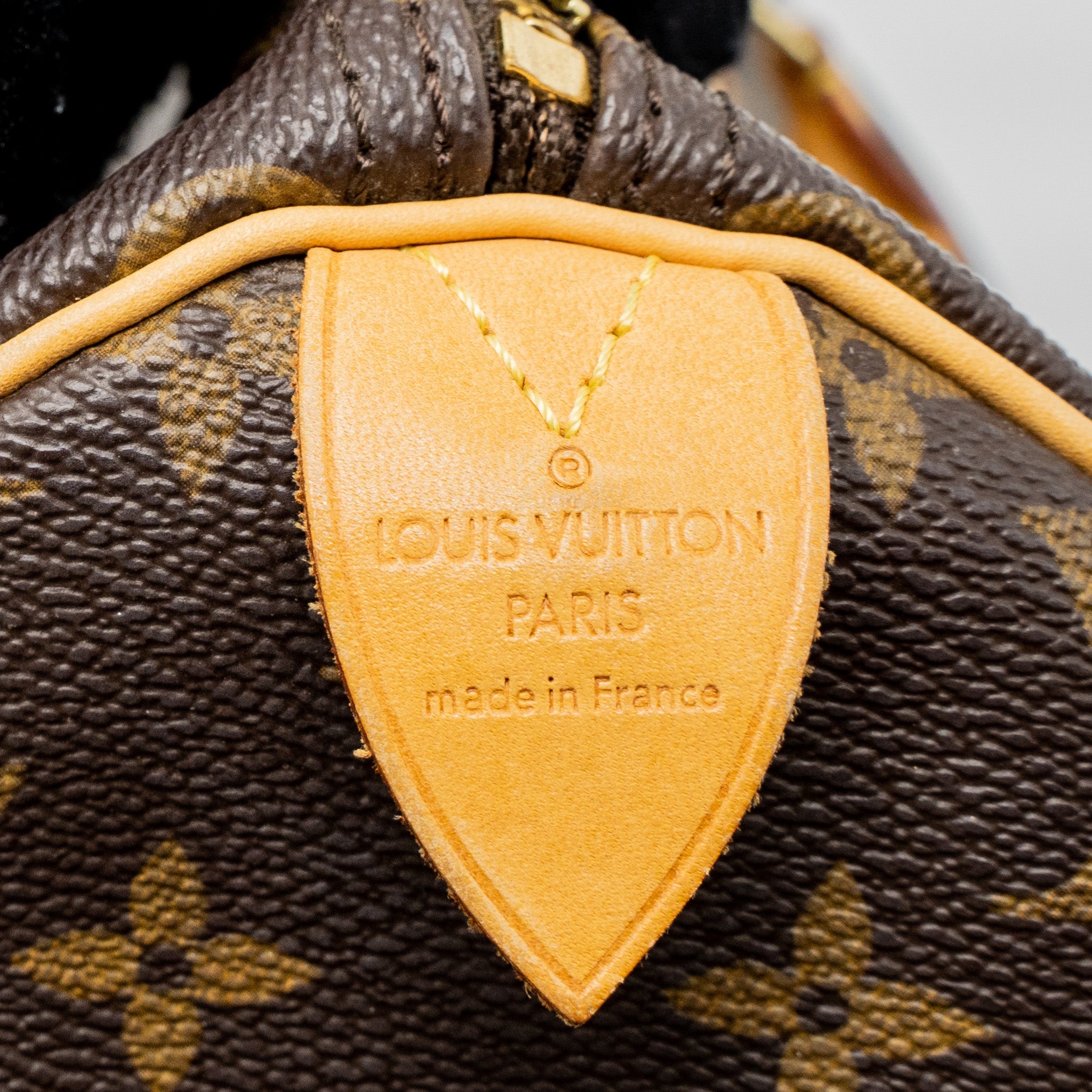 LOUIS VUITTON SPEEDY 30 MONOGRAM CANVAS GHW