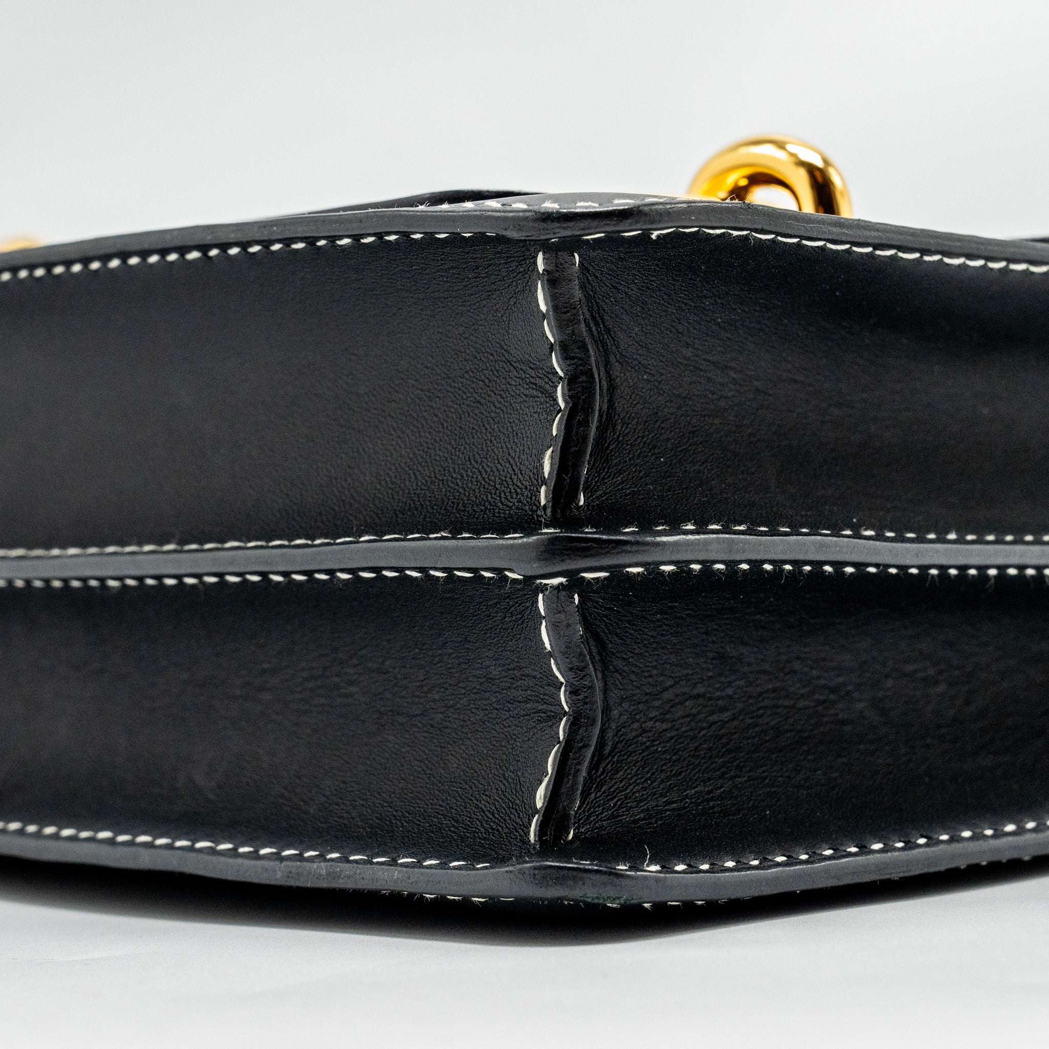 HERMES ROULIS 23 SOMBRERO BLACK GHW