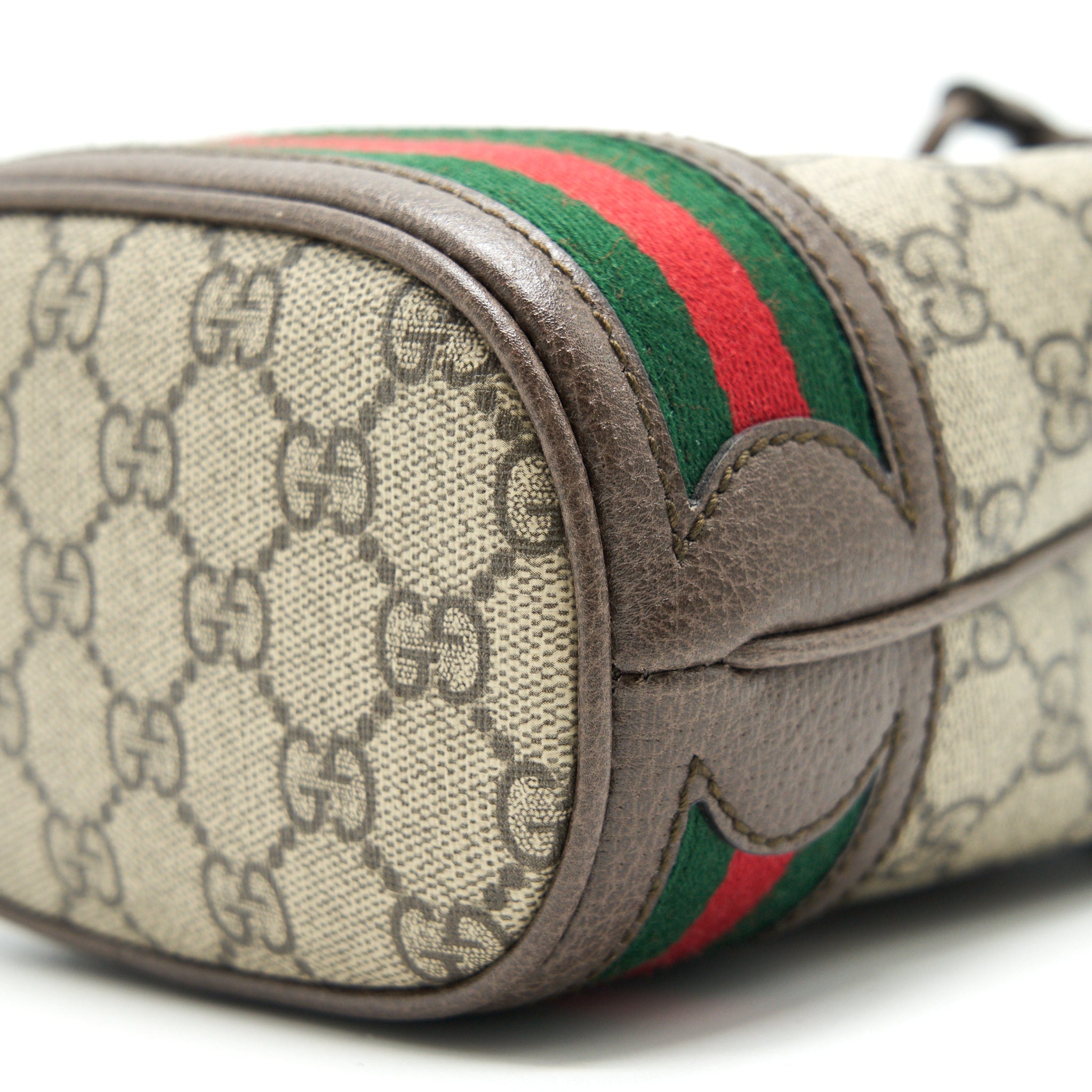 GUCCI MINI OPHIDIA GG SUPREME BUCKET BAG