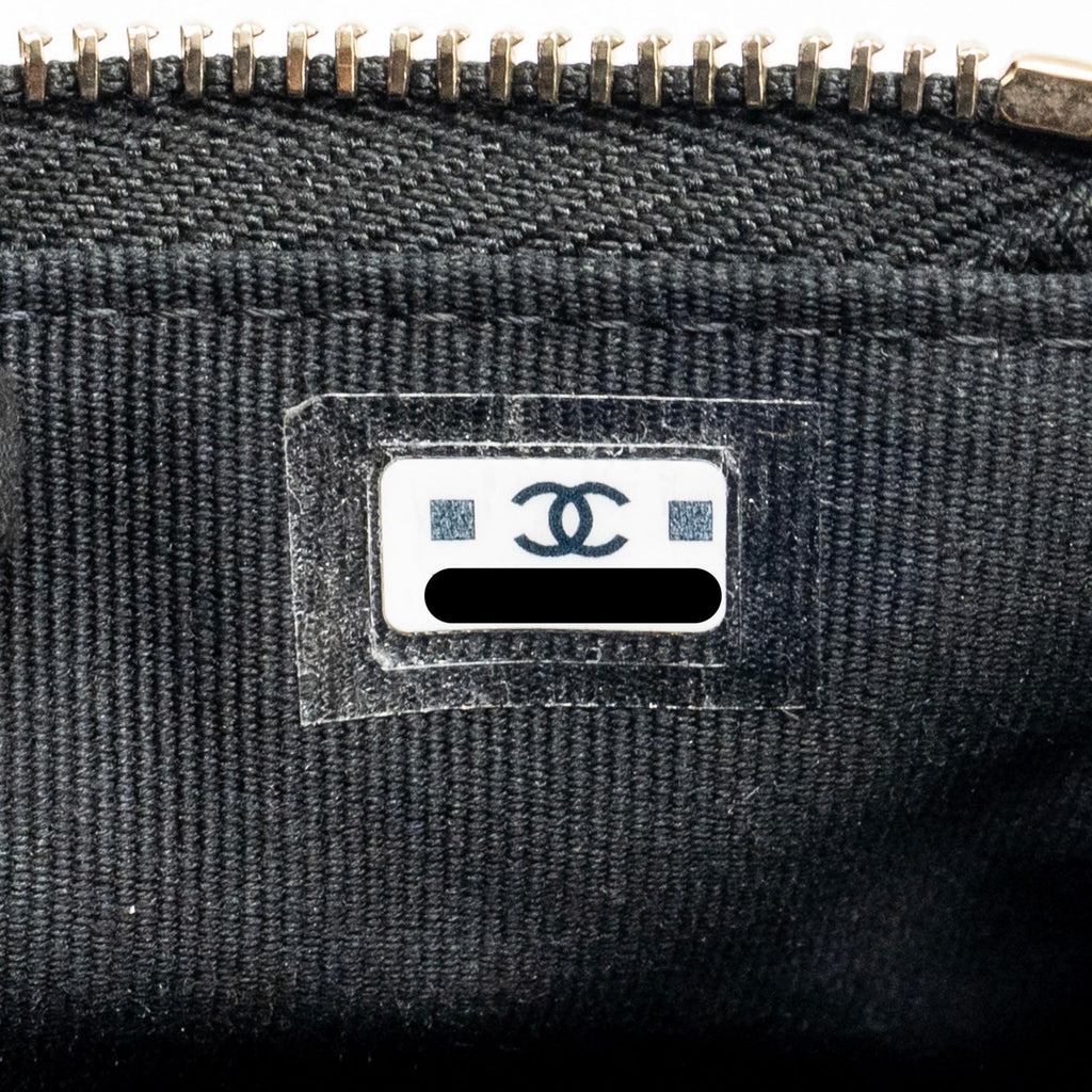CHANEL 25C CAMERA BAG LAMBSKIN BLACK LGHW (MICROCHIP)