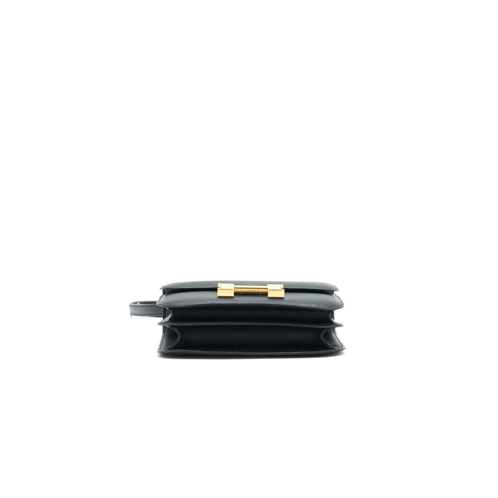 HERMES CONSTANCE MINI EPSOM BLACK GHW