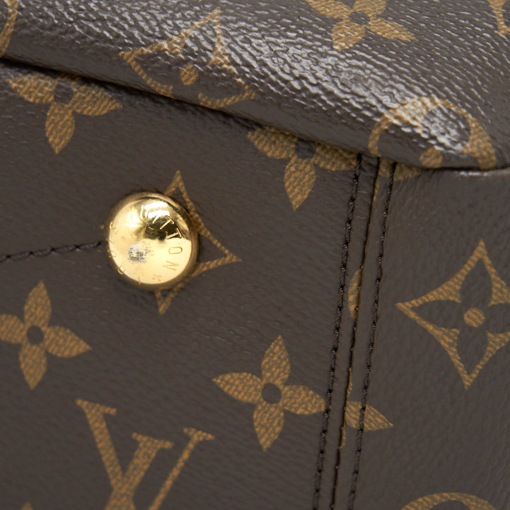 LOUIS VUITTON PALLAS TOTE BAG MONOGRAM CANVAS