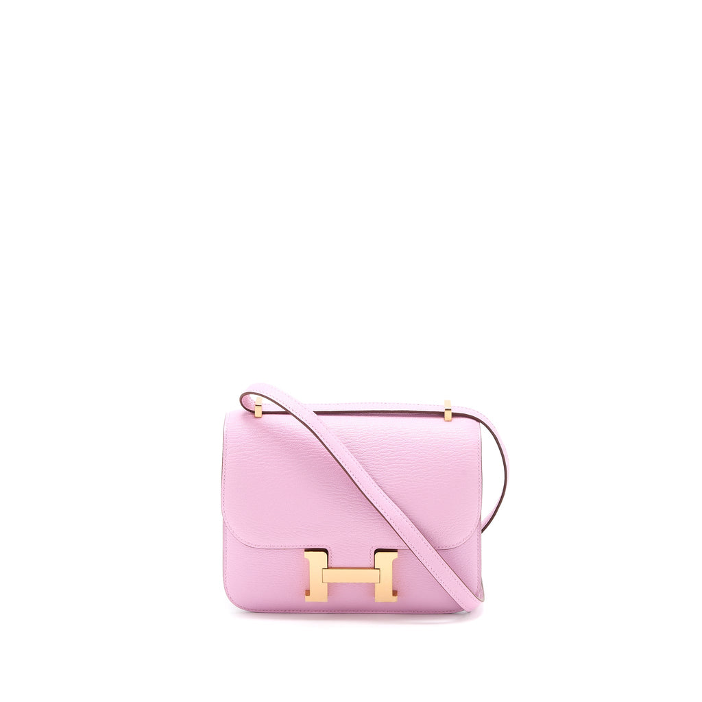 HERMES MINI CONSTANCE CHÈVRE MYSORE X9 MAUVE SYLVESTRE RGHW