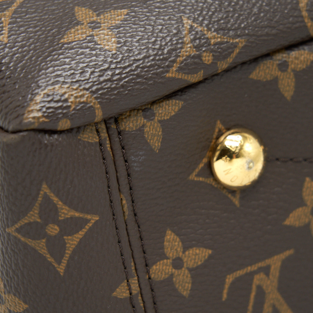LOUIS VUITTON PALLAS TOTE BAG MONOGRAM CANVAS
