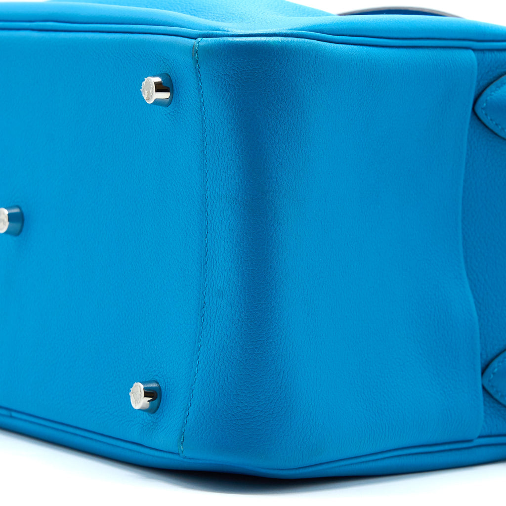 HERMES LINDY 30 EVERCOLOR B3 BLEU ZANZIBAR SHW