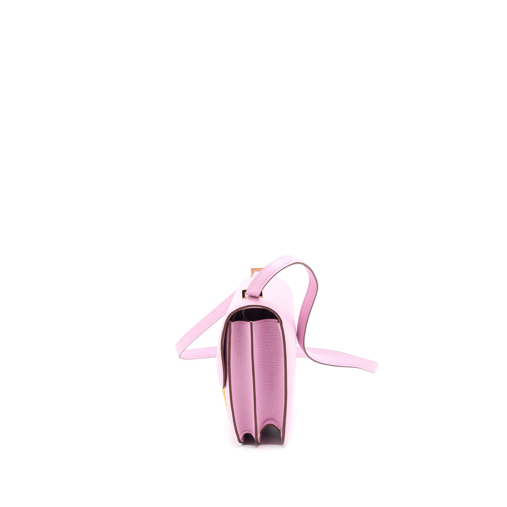 HERMES MINI CONSTANCE CHÈVRE MYSORE X9 MAUVE SYLVESTRE RGHW
