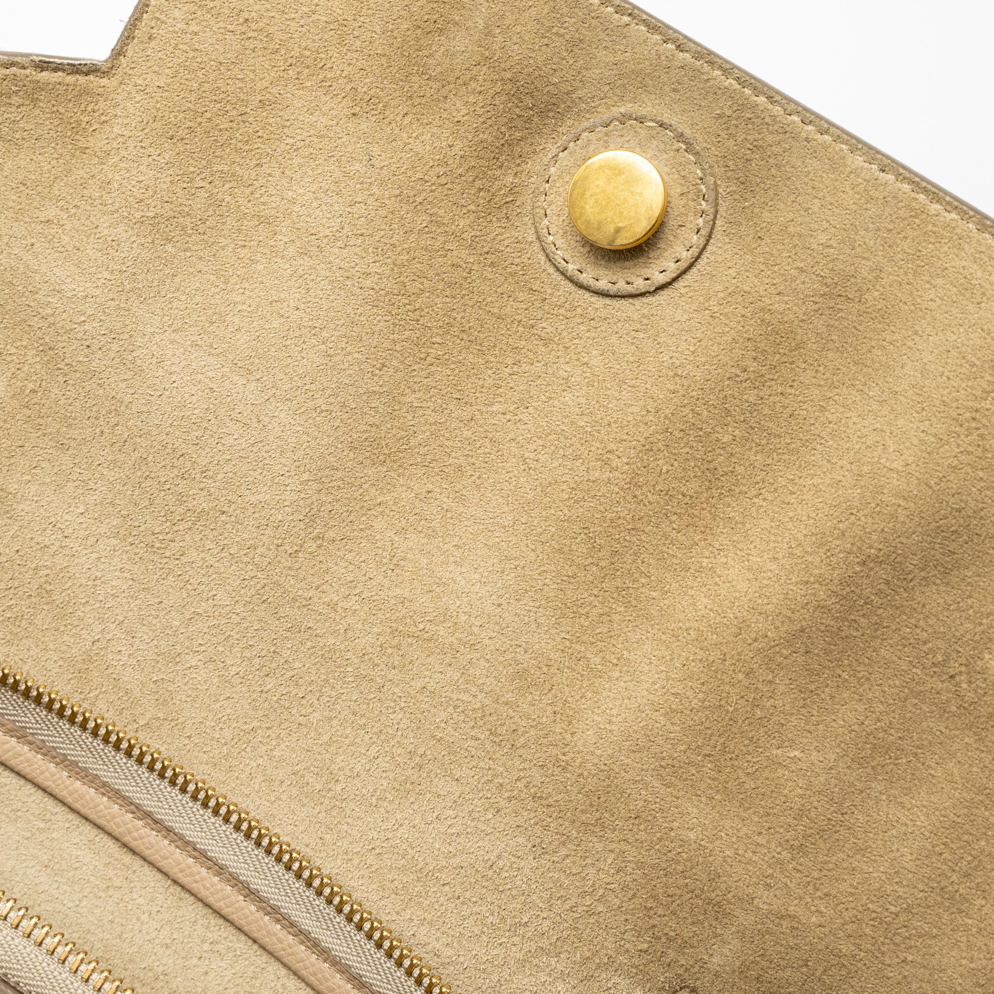 CELINE MINI BELT BAG GRAINED CALFSKIN LIGHT BEIGE GHW