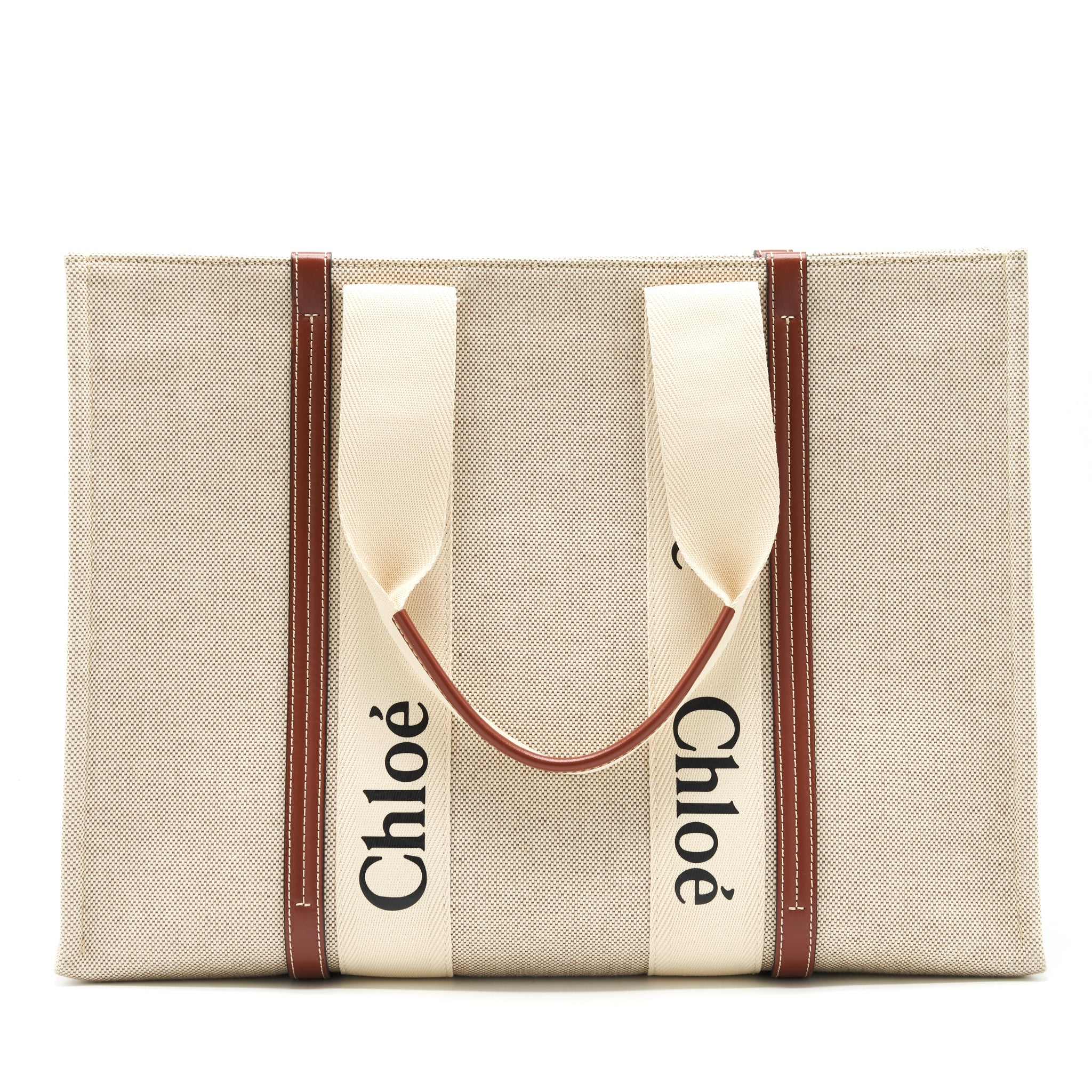 CHLOE LARGE WOODY TOTE BAG
