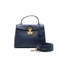 CHRISTIAN DIOR DIORADDICT TOP HANDLE BAG IN NAVY