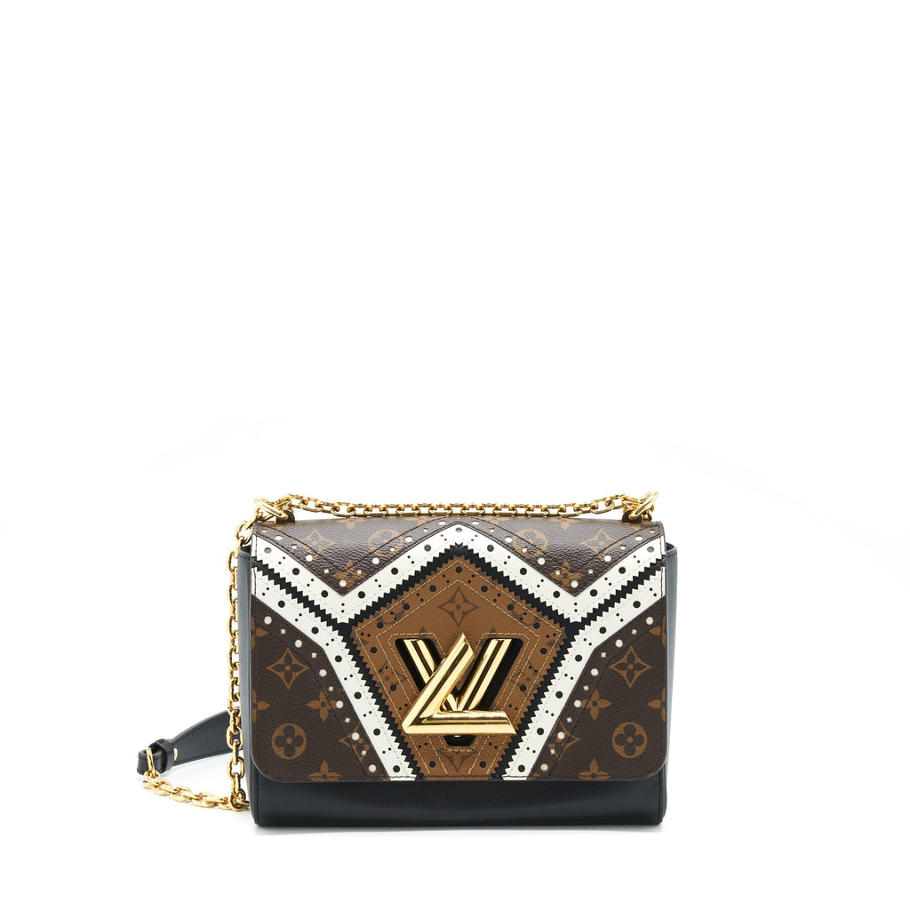 LOUIS VUITTON TWIST MM MONOGRAM CANVAS/MULTICOLOR GHW