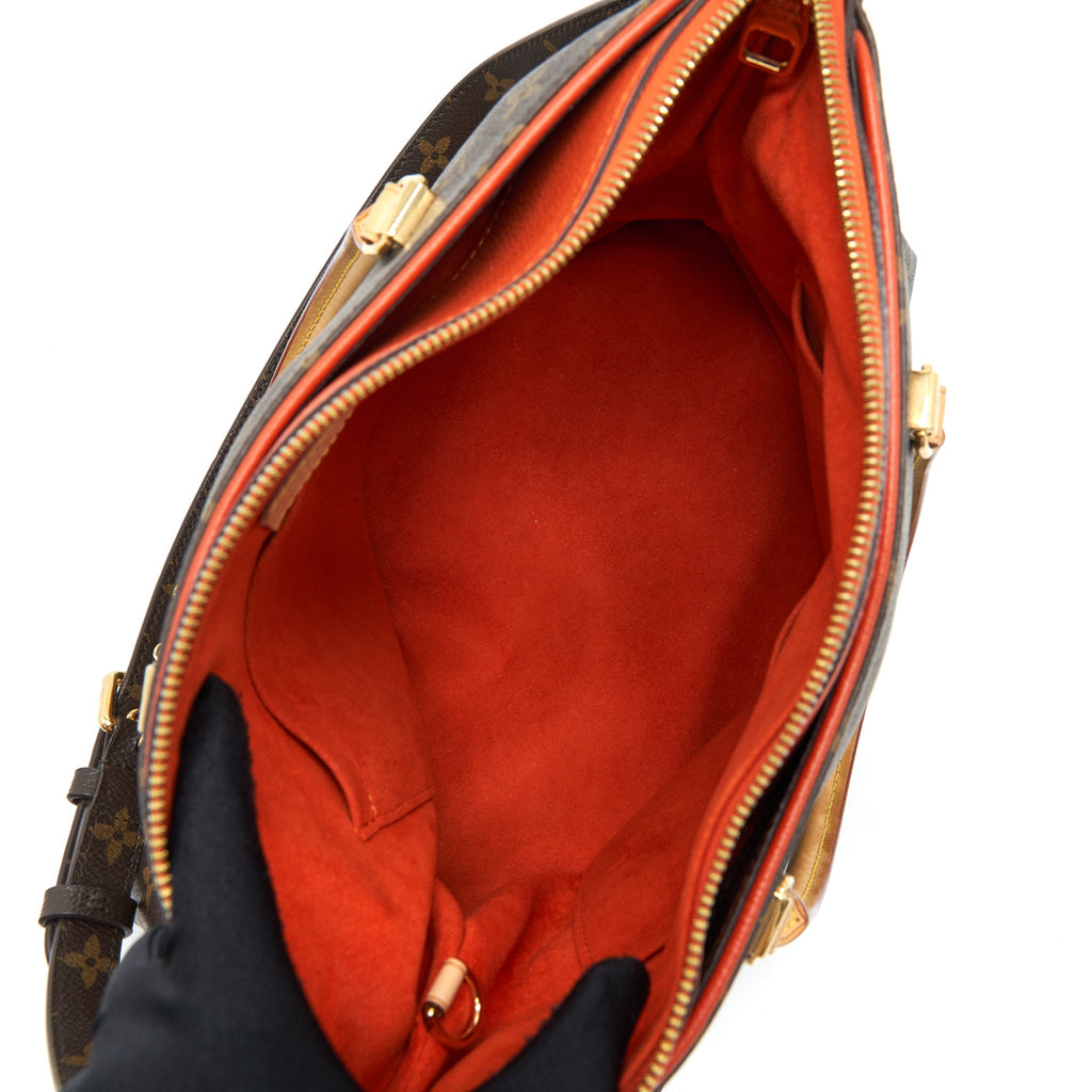 LOUIS VUITTON PALLAS TOTE BAG MONOGRAM CANVAS