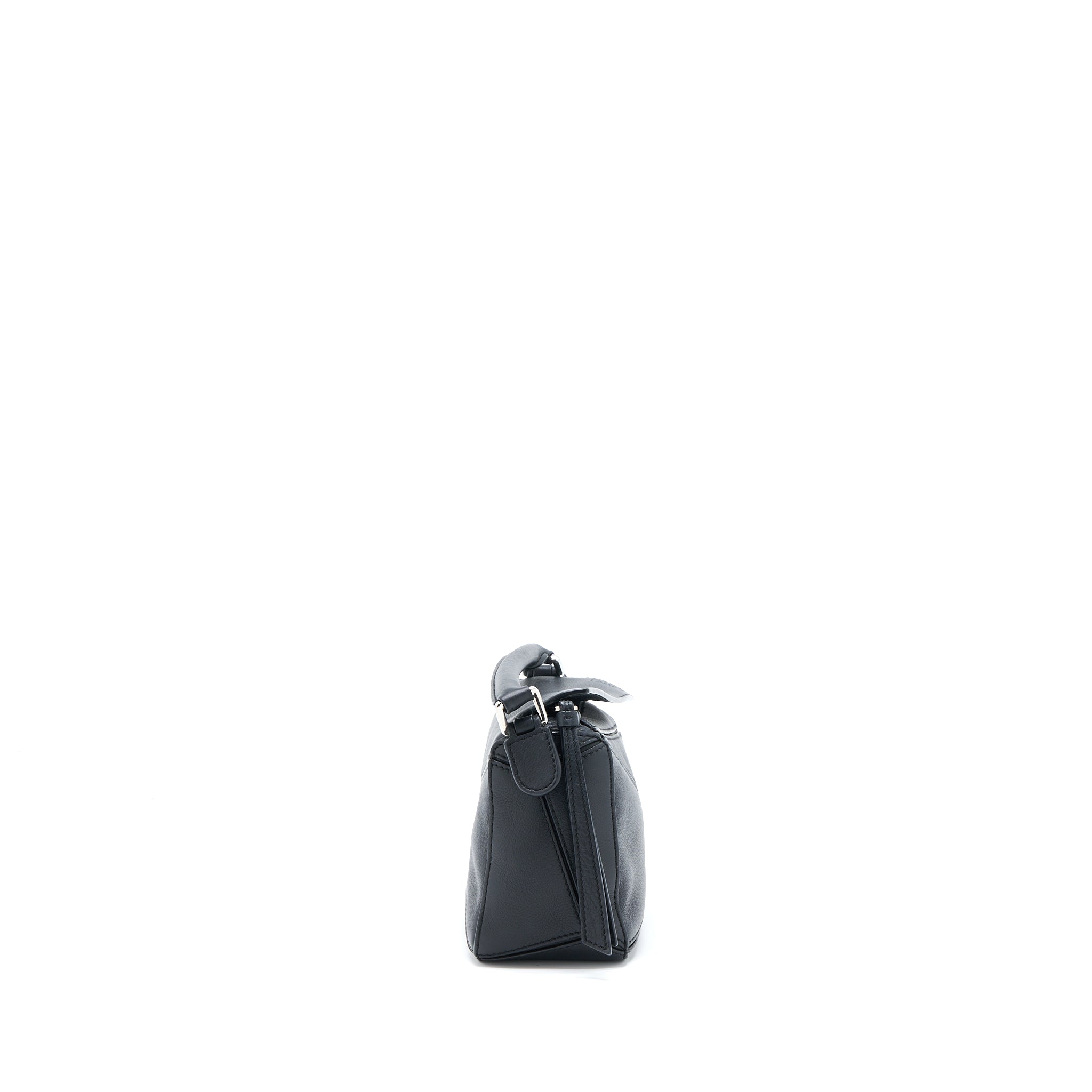 LOEWE MINI PUZZLE CALFSKIN BLACK SHW