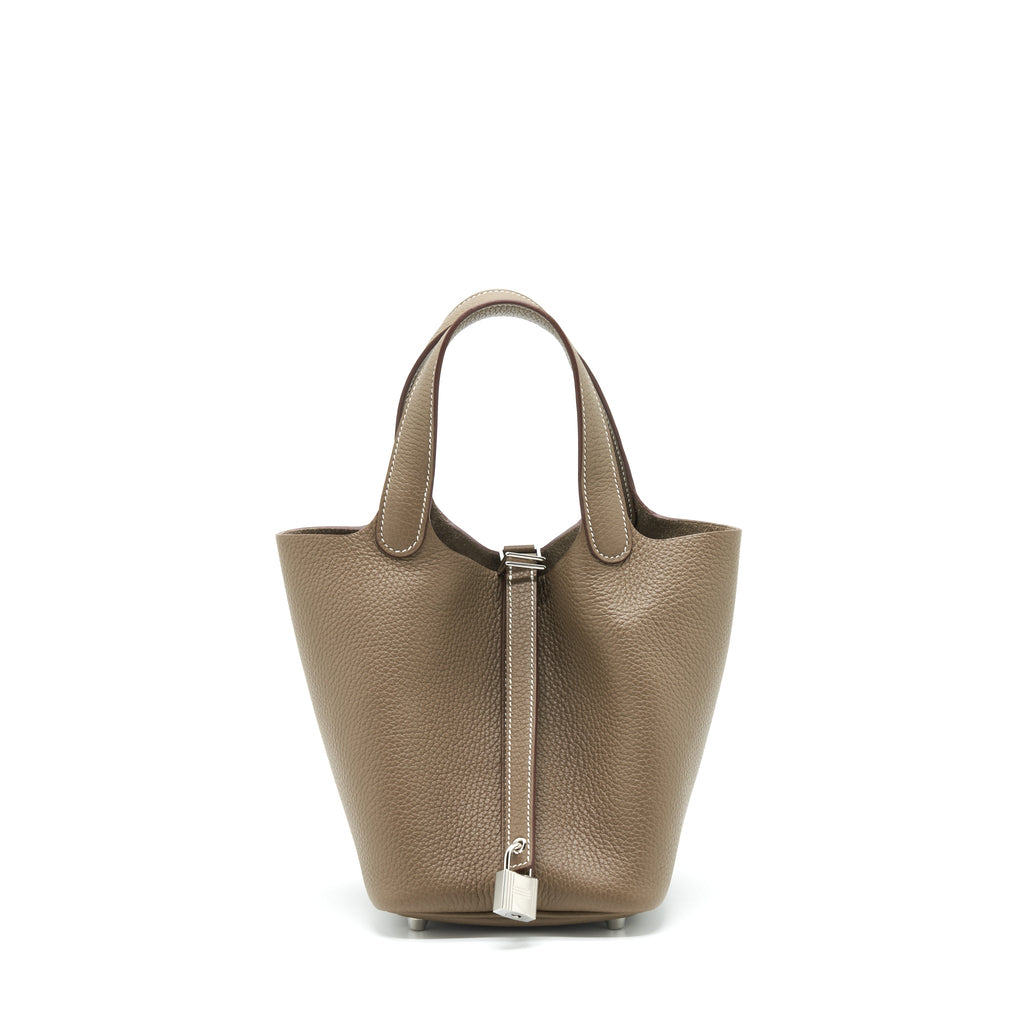 HERMES PICOTIN 18 LOCK BAG CLEMENCE ETOUPE SHW