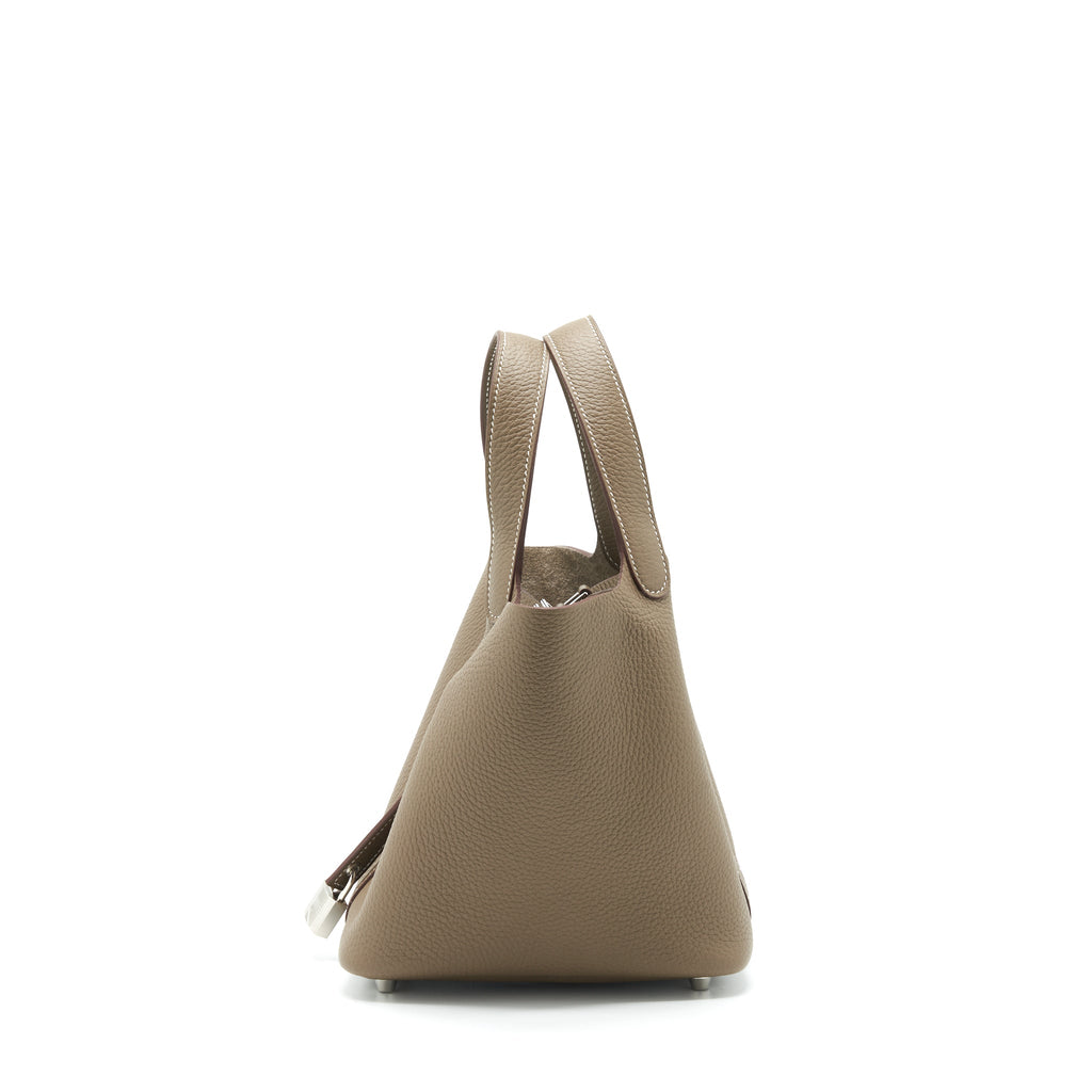 HERMES PICOTIN 18 LOCK BAG CLEMENCE ETOUPE SHW