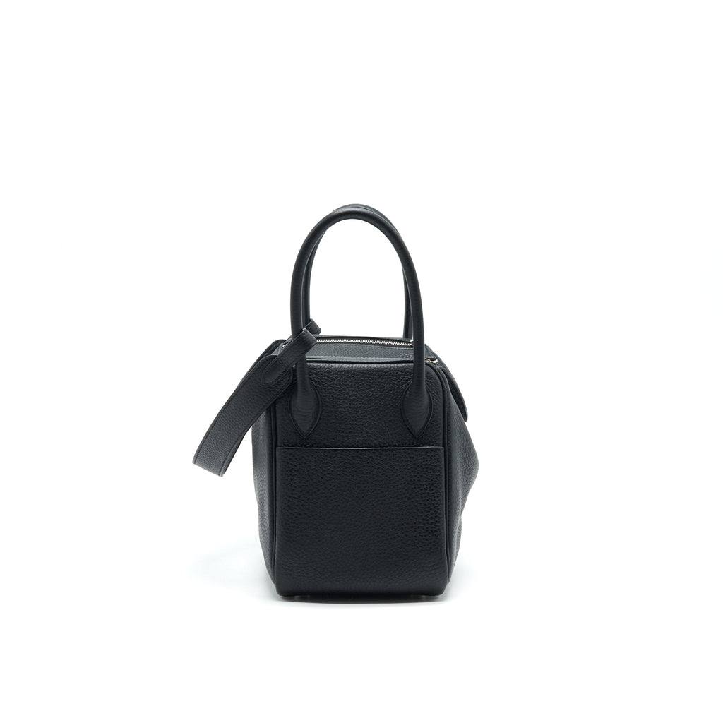 HERMES LINDY 26 BAG BLACK WITH SHW