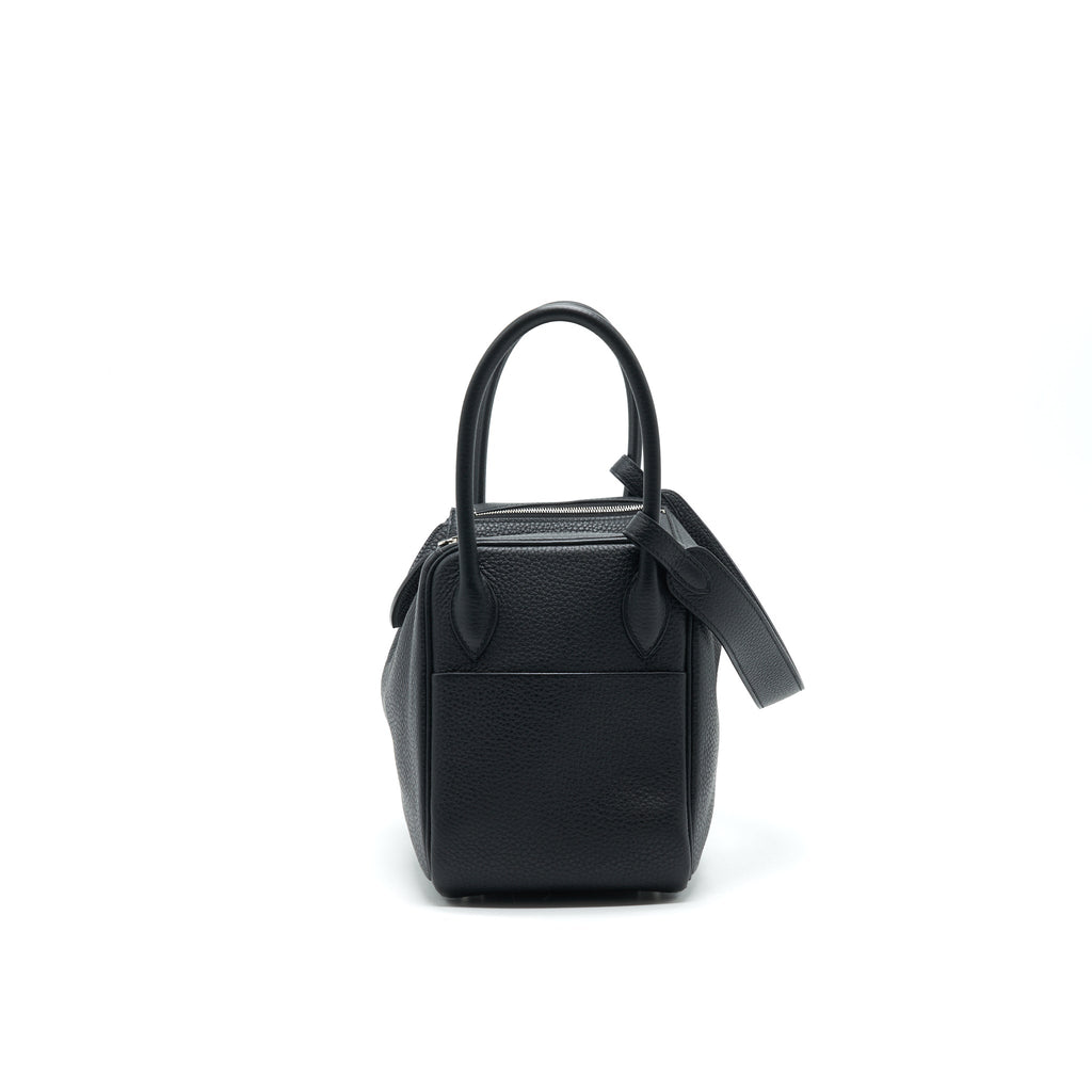 HERMES LINDY 26 BAG BLACK WITH SHW