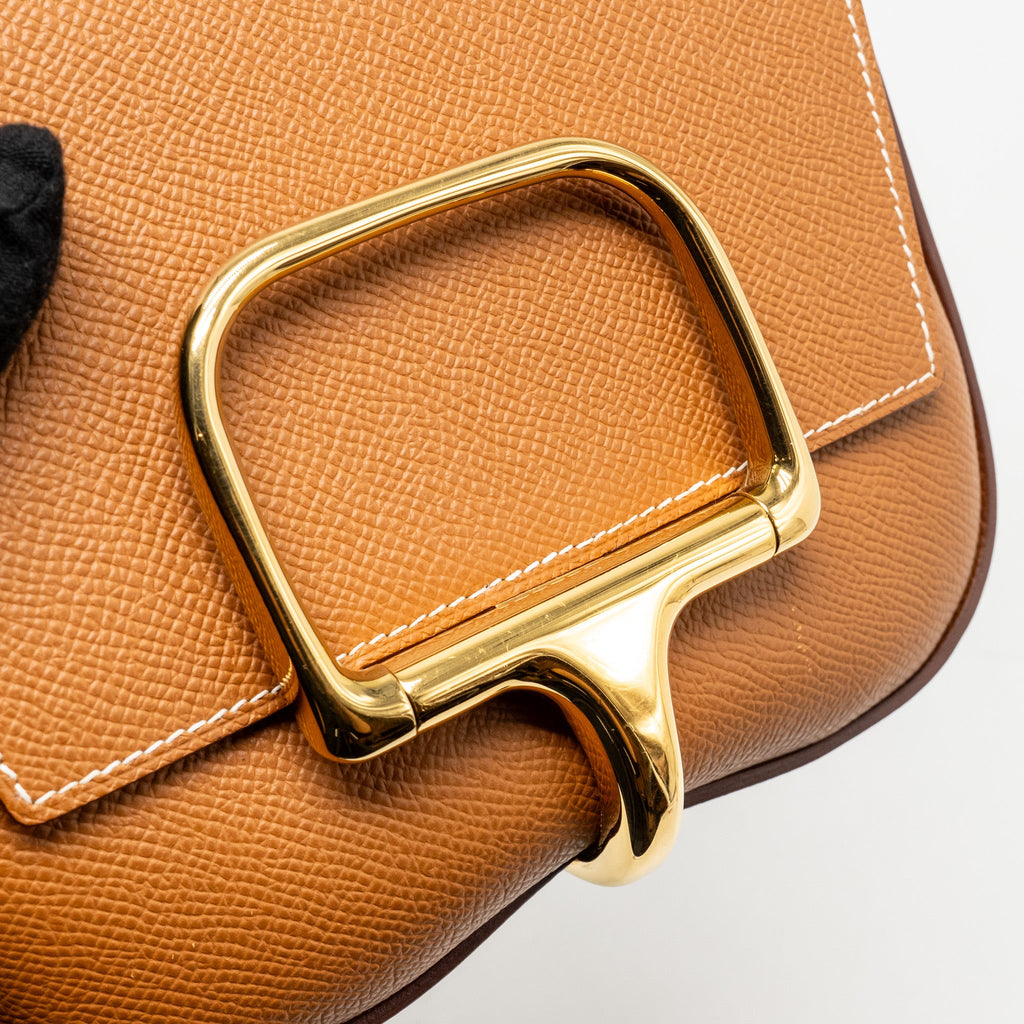 HERMES MINI DELLA CAVALLERIA EPSOM GOLD GHW