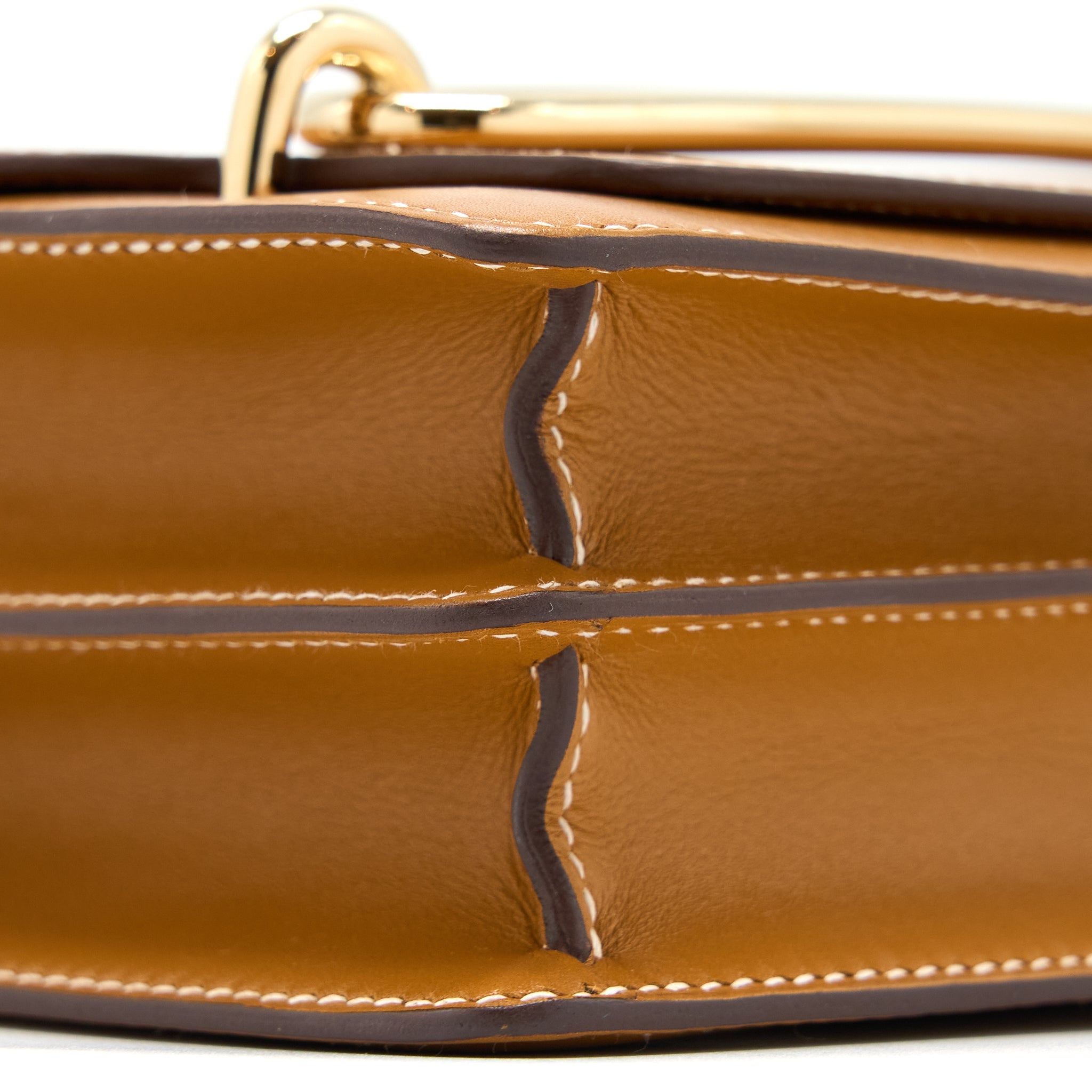 HERMES MINI ROULIS VEAU BUTLER GOLD GHW