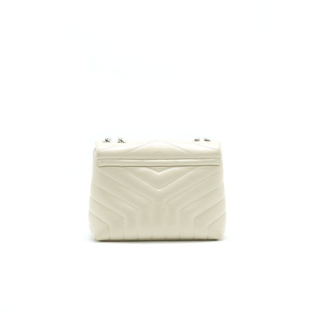 SAINT LAUTENT SMALL LOU LOU BAG BEIGE