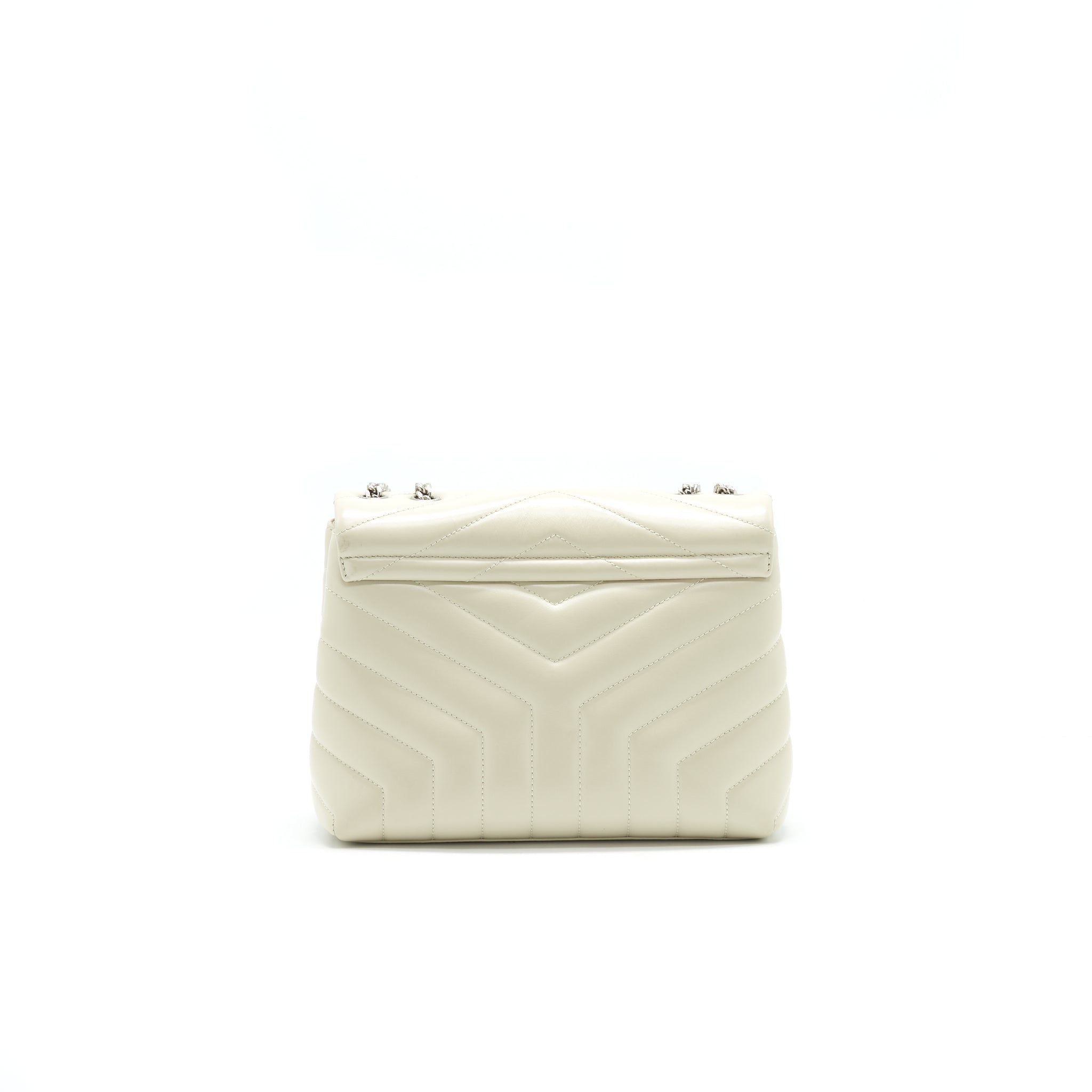 SAINT LAUTENT SMALL LOU LOU BAG BEIGE